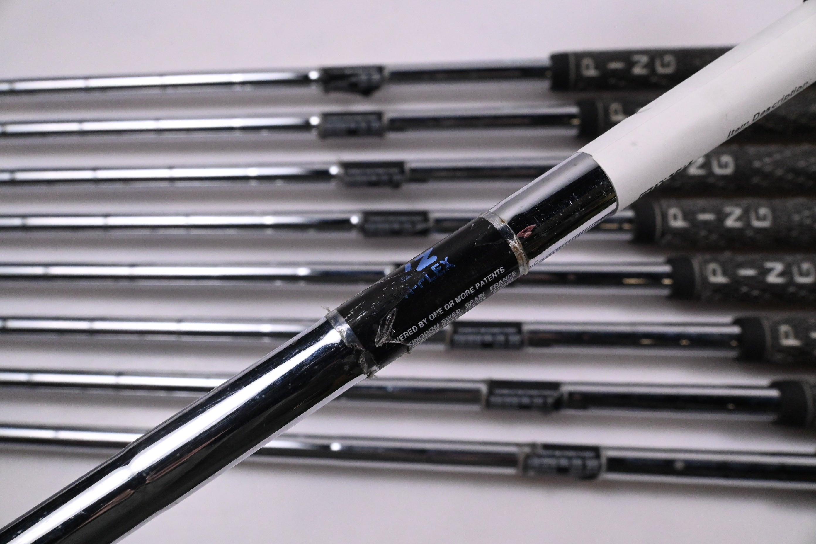 Ping i3 O-Size Irons / 3-PW+SW / Green Dot / Regular Flex Ping Cushin Shafts