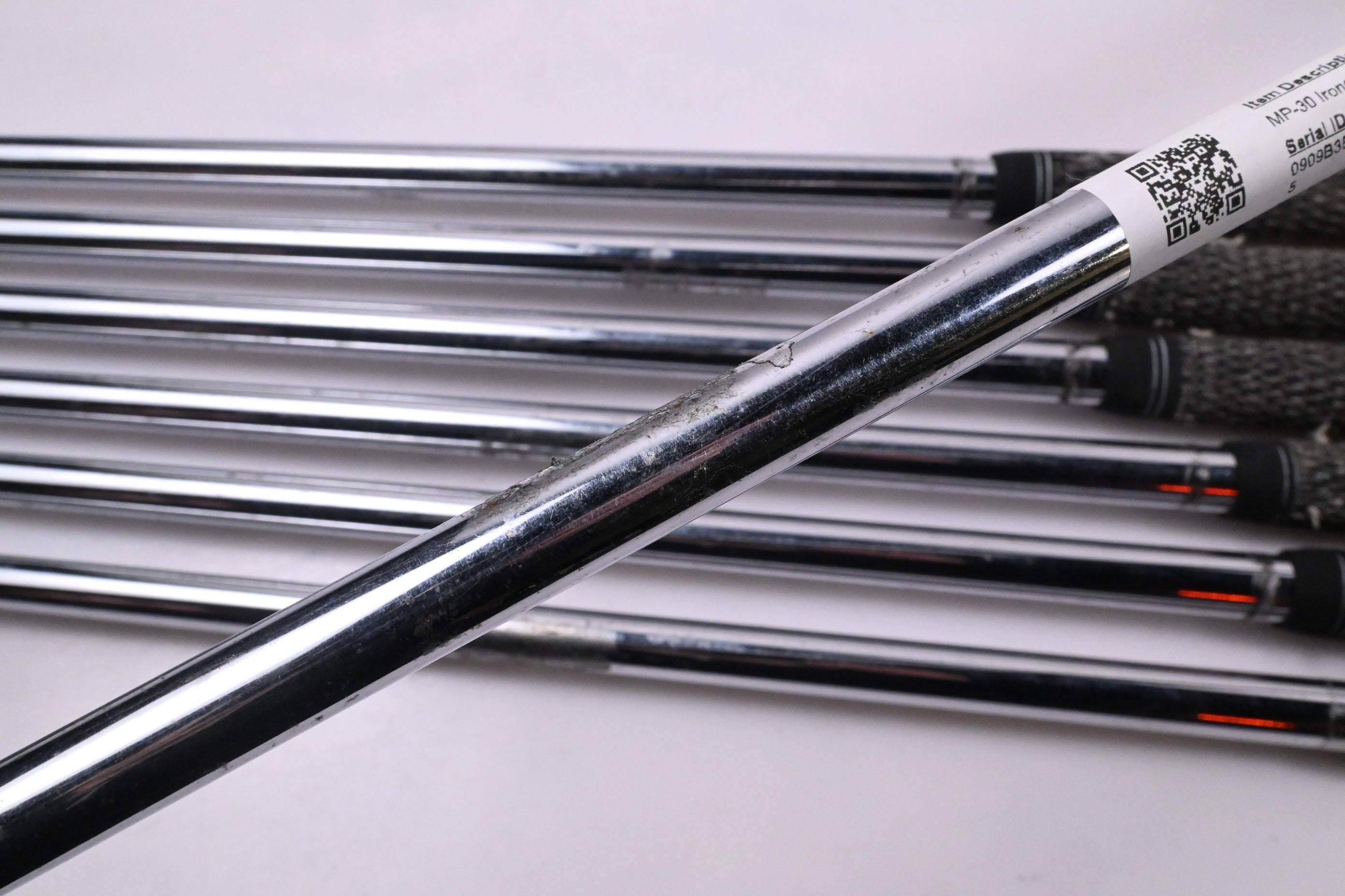 Mizuno MP-30 Irons / 3-9i / Stiff Flex Steel Shafts
