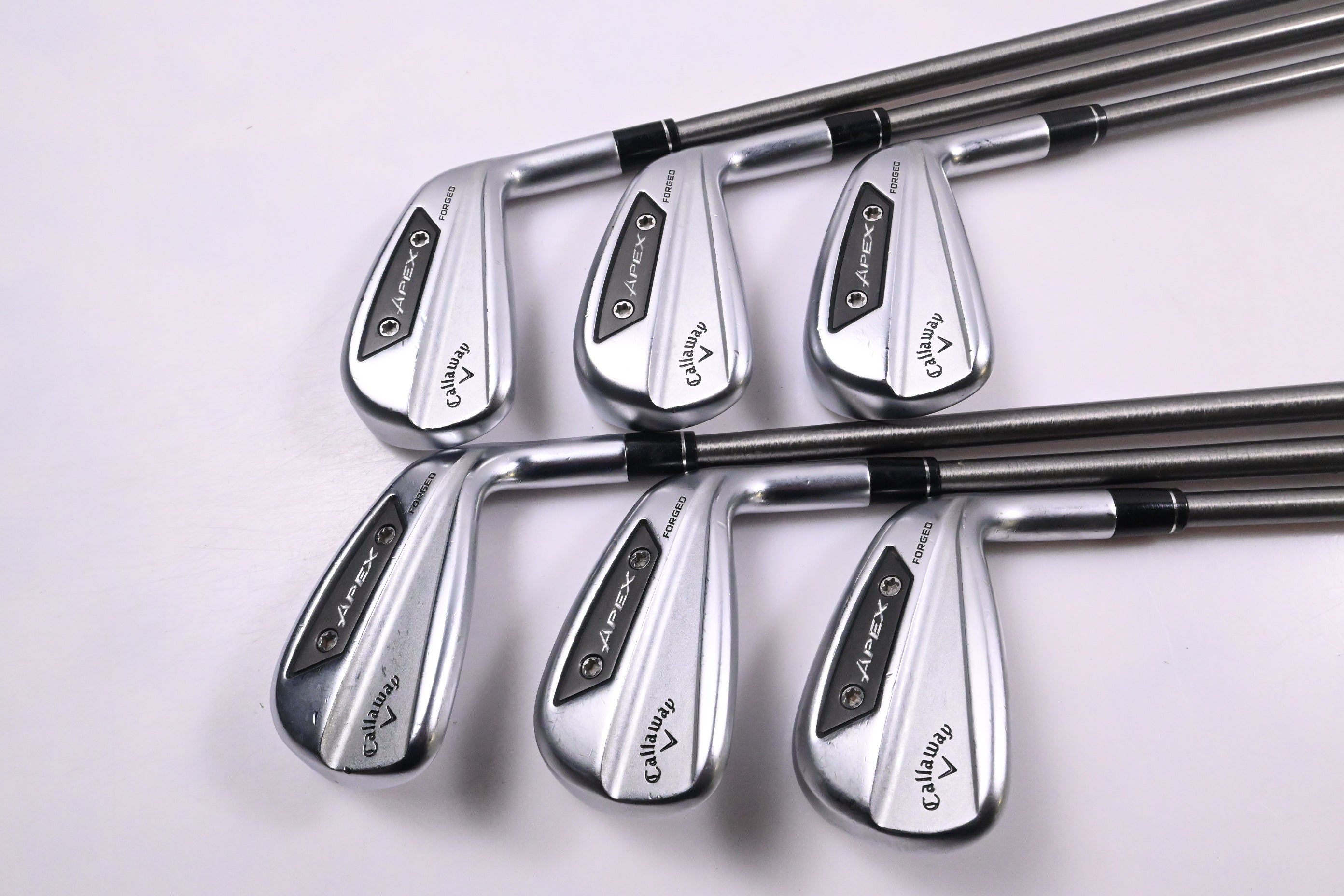 Callaway Apex Ai200 Irons / 5-PW / Stiff Flex Aerotech Steel Fiber Shafts