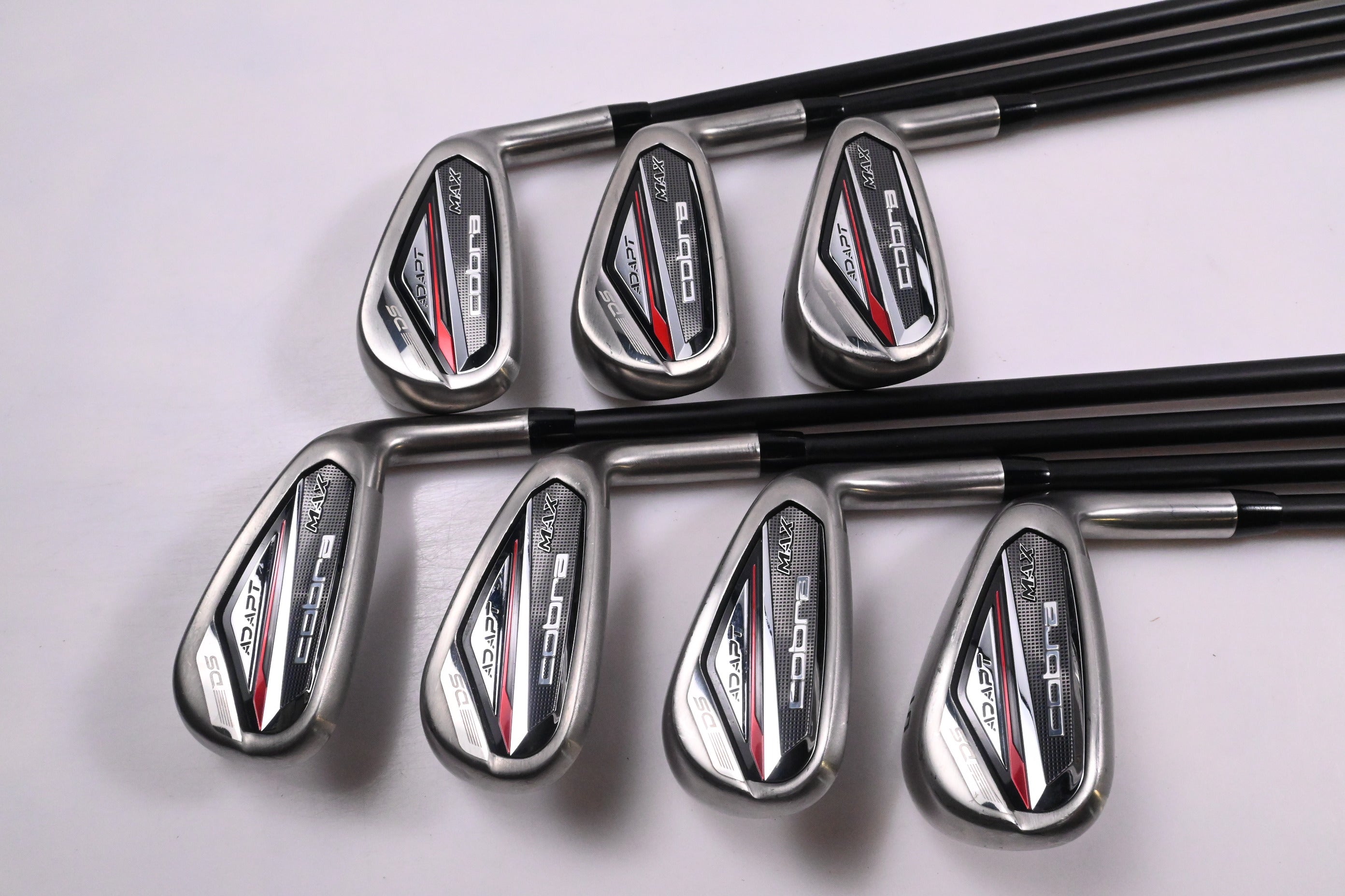 Cobra DS-Adapt Max Irons / 5-PW+GW / Regular Flex KBS PGI 75 Shafts