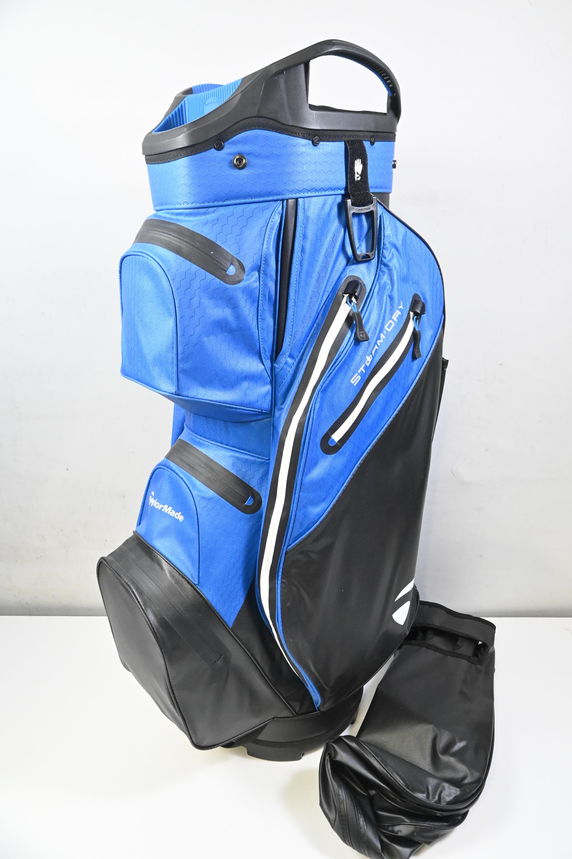 Taylormade Storm Dry Cart Bag / 14-Way Divider / Black, Blue