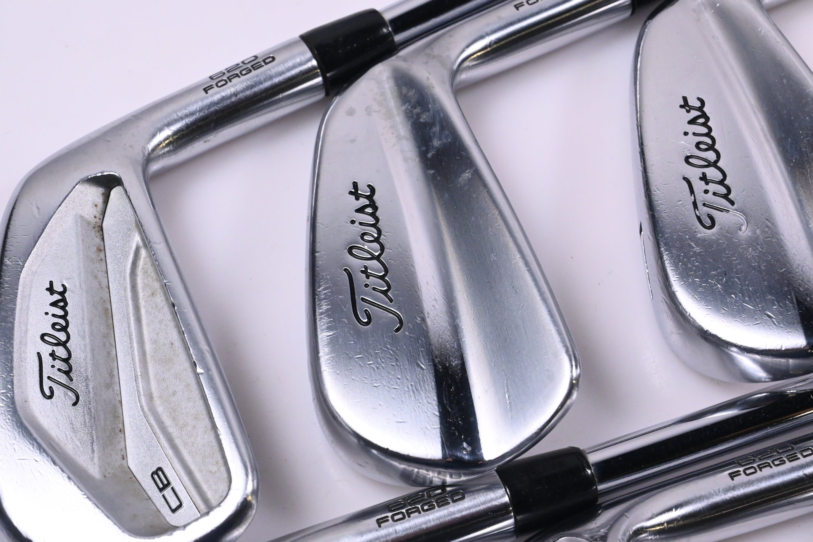 Titleist CB/MB 620 Irons / 5-PW / Stiff Flex AMT Black S300 Shafts