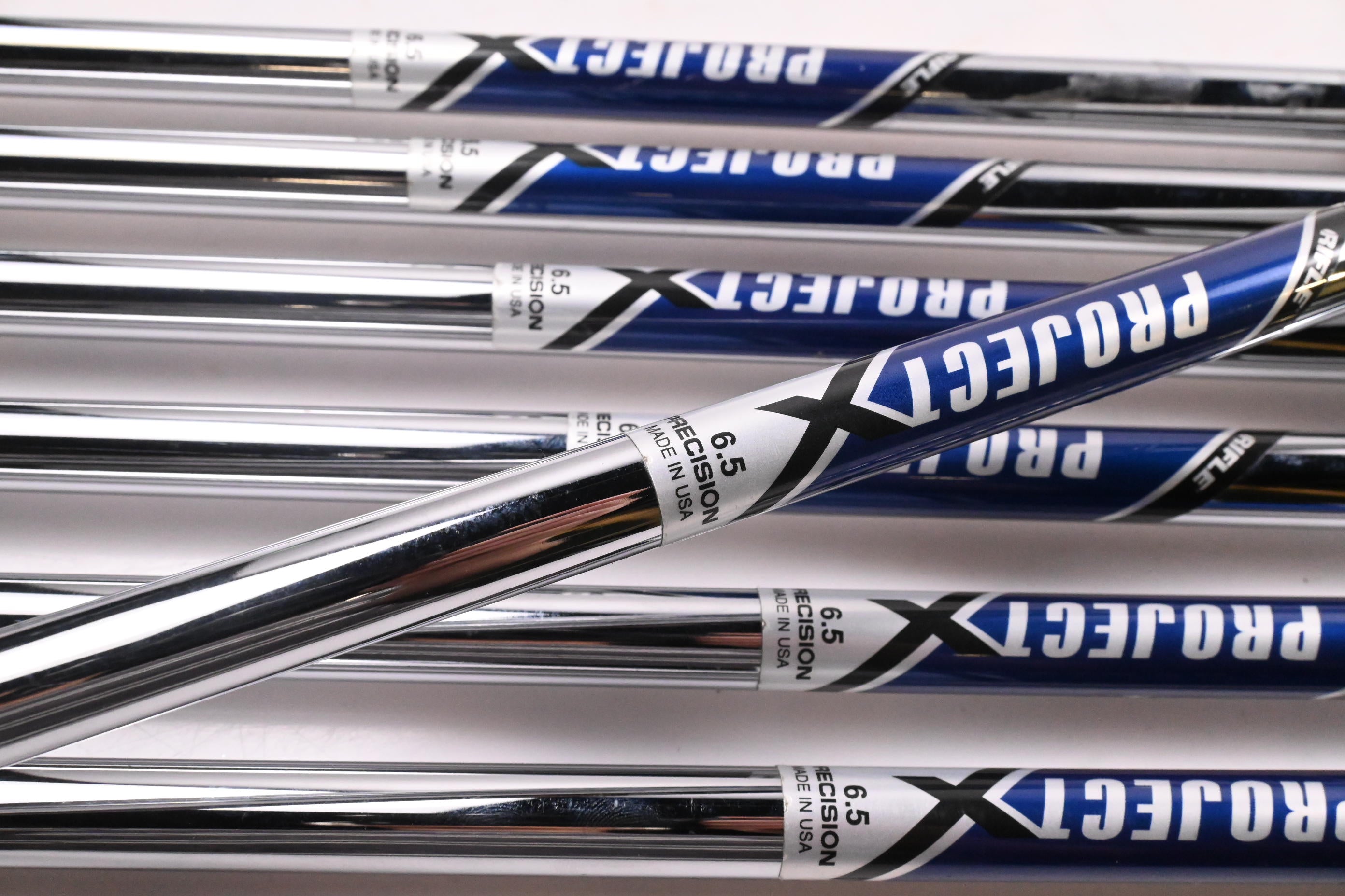 Left Hand Mizuno MP-20 Blade Irons / 4-PW / X-Flex Project X Shafts