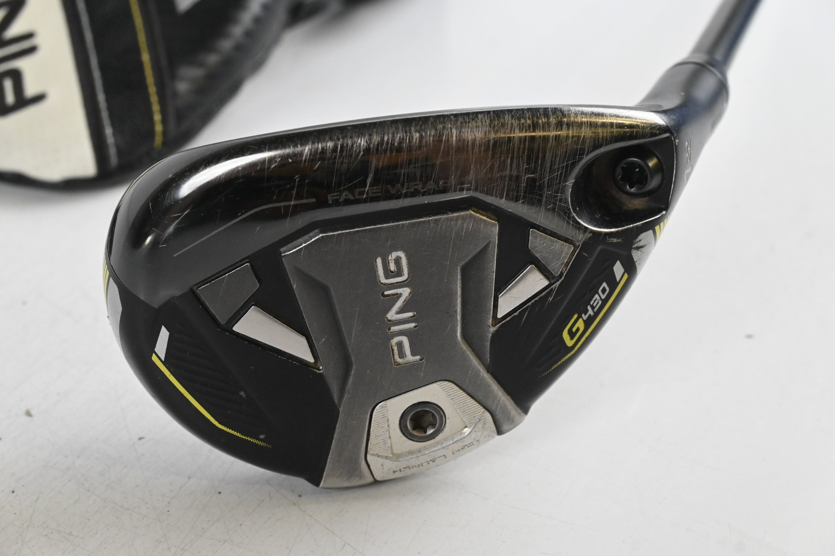 Ping G430 #4 Hybrid / 22 Degree / Regular Flex Ping Alta CB Blue 70 Shaft