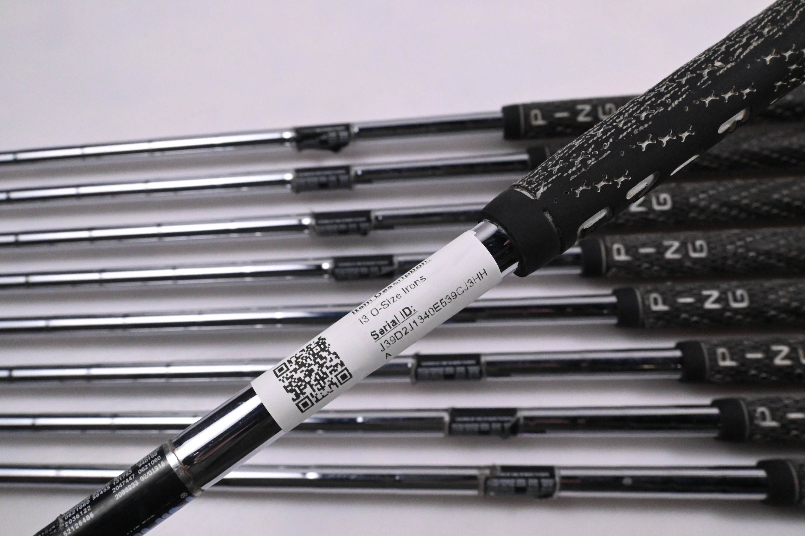 Ping i3 O-Size Irons / 3-PW+SW / Green Dot / Regular Flex Ping Cushin Shafts