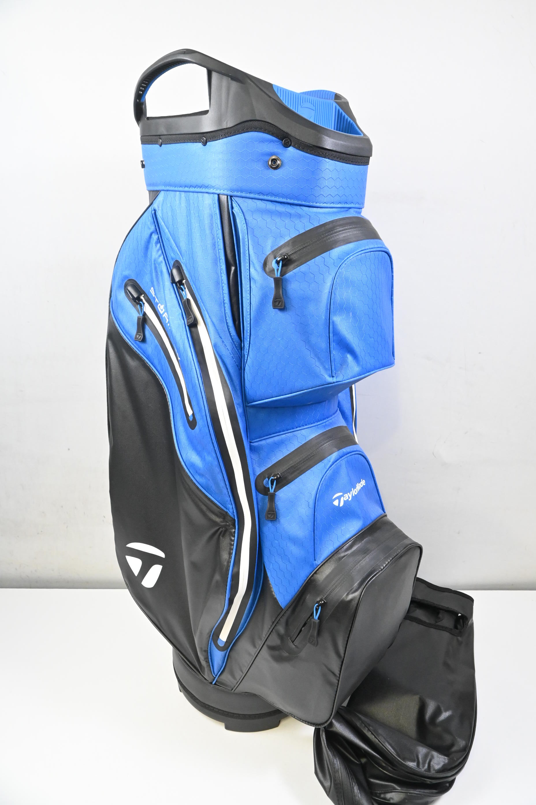 Taylormade Storm Dry Cart Bag / 14-Way Divider / Black, Blue