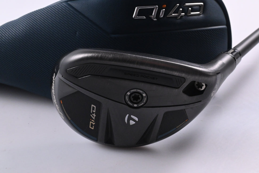 Taylormade Qi4D #4 Hybrid / 22 Degree / Regular Flex Reax 65 Shaft