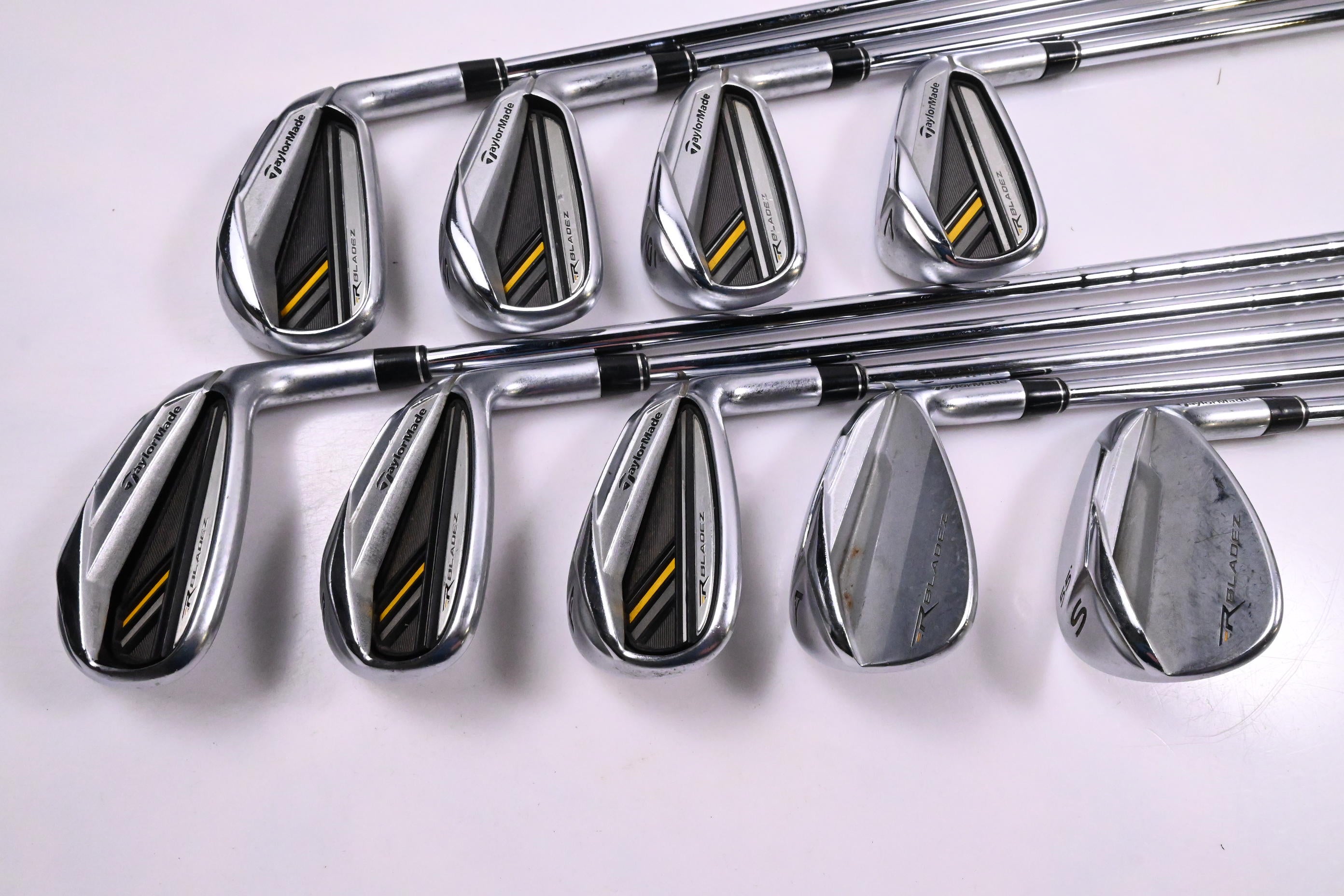 Taylormade Rocketbladez Irons / 4-PW+GW+SW / Regular Flex RocketFuel 85 Shafts