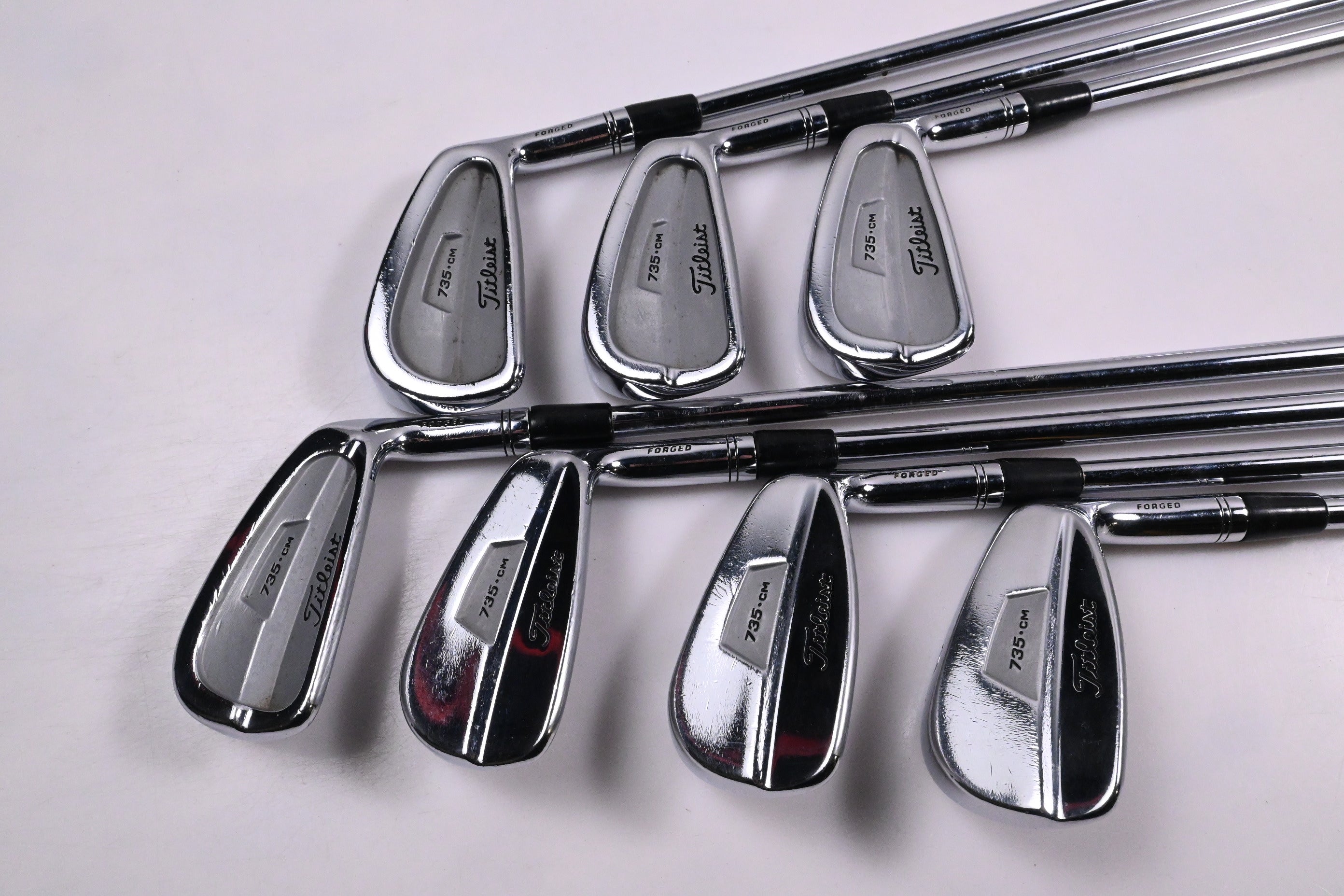 Titleist 735.CM Irons / 4-PW / Stiff Flex Project X Shafts