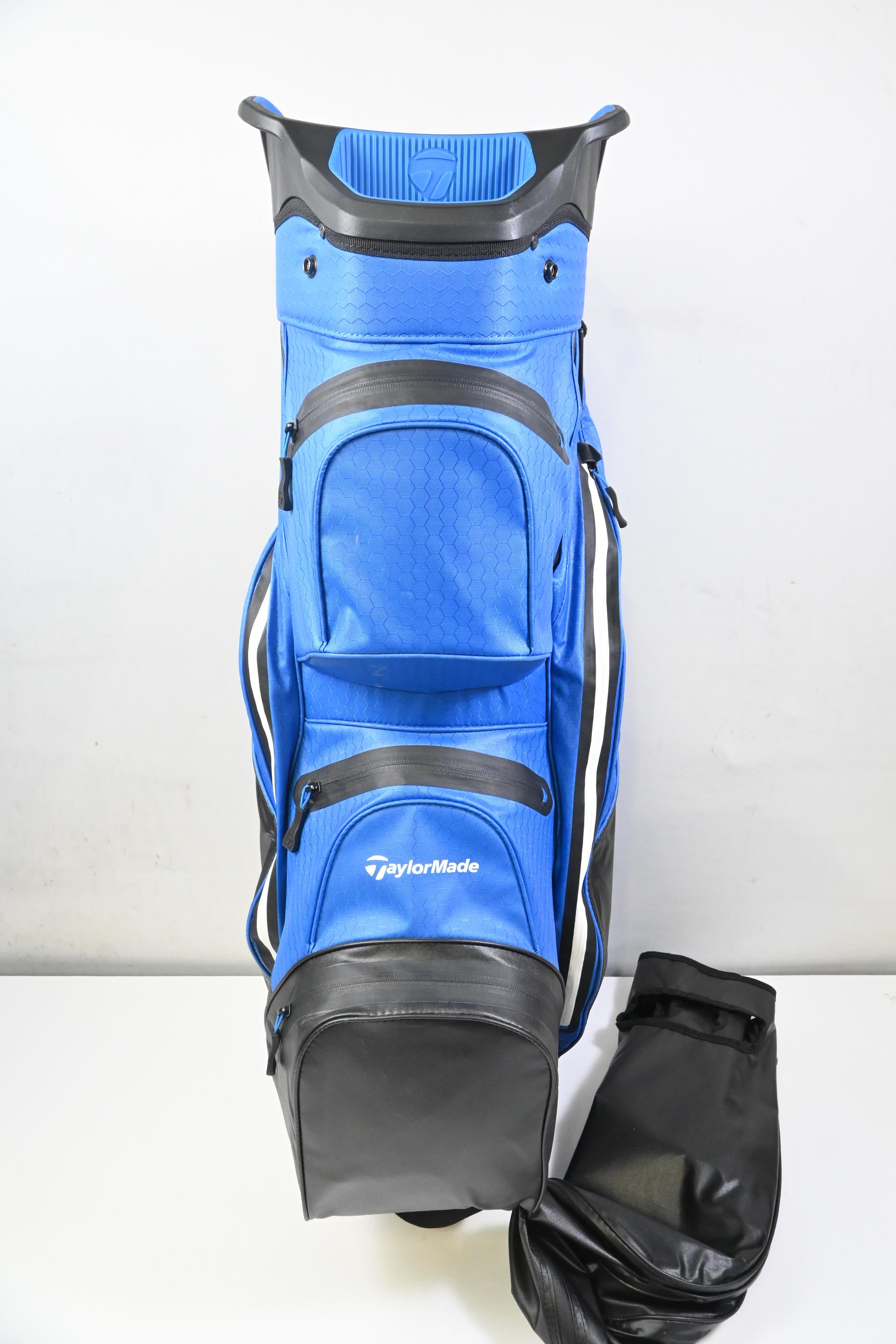 Taylormade Storm Dry Cart Bag / 14-Way Divider / Black, Blue