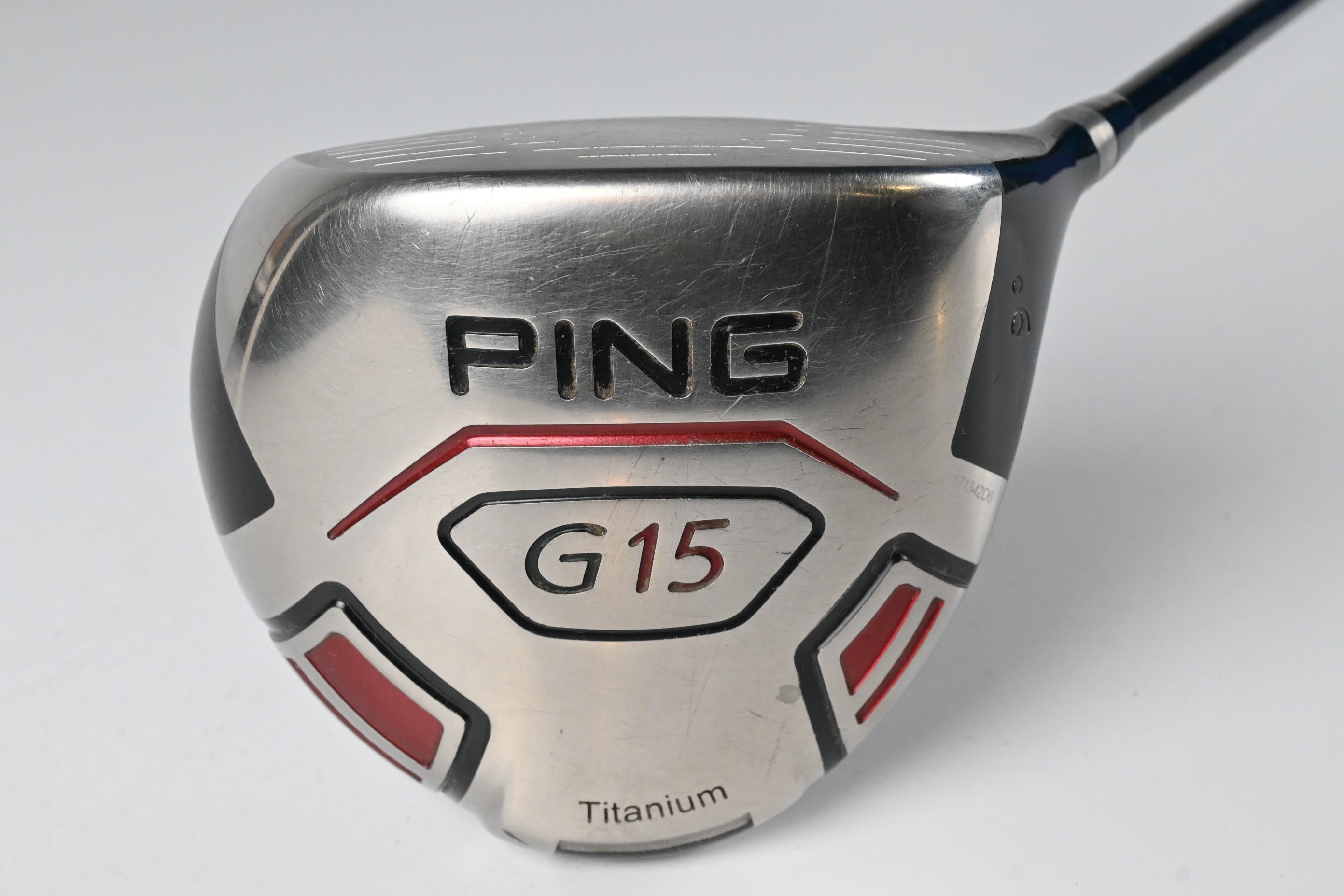 Ping G15 Driver / 9 Degree / Stiff Flex Aldila Serrano 60 Shaft