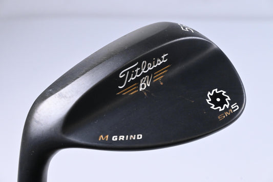 Left Hand Titleist Vokey SM5 Lob Wedge / 58 Degree / Wedge Flex Vokey Design