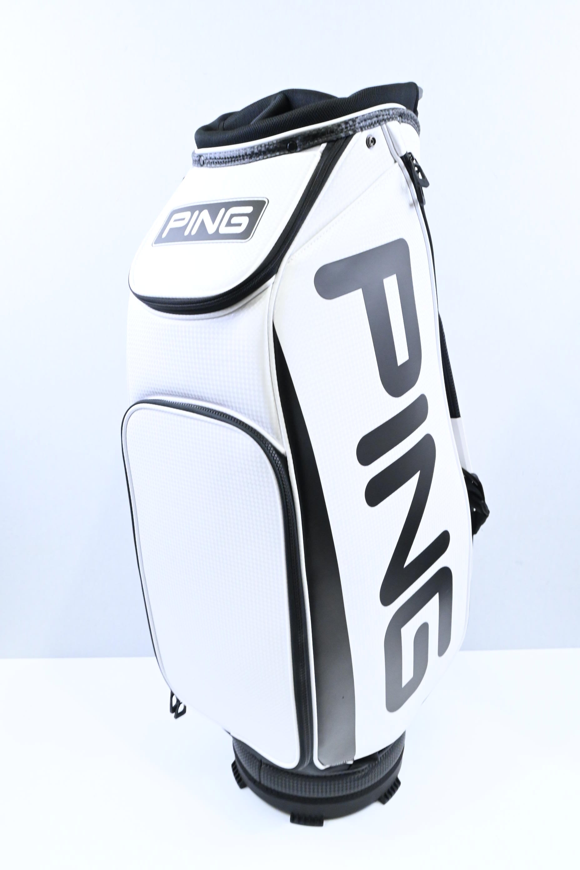 Ping Tour Staff Tour Bag / 6-Way / White, Black