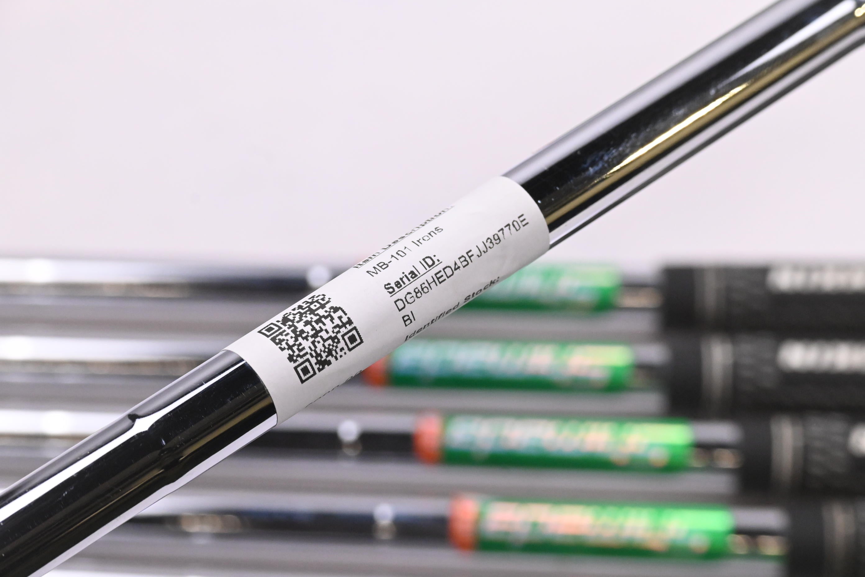 Miura MB-101 Irons / 4-PW / Stiff Flex Shimada Tour Lite Shafts