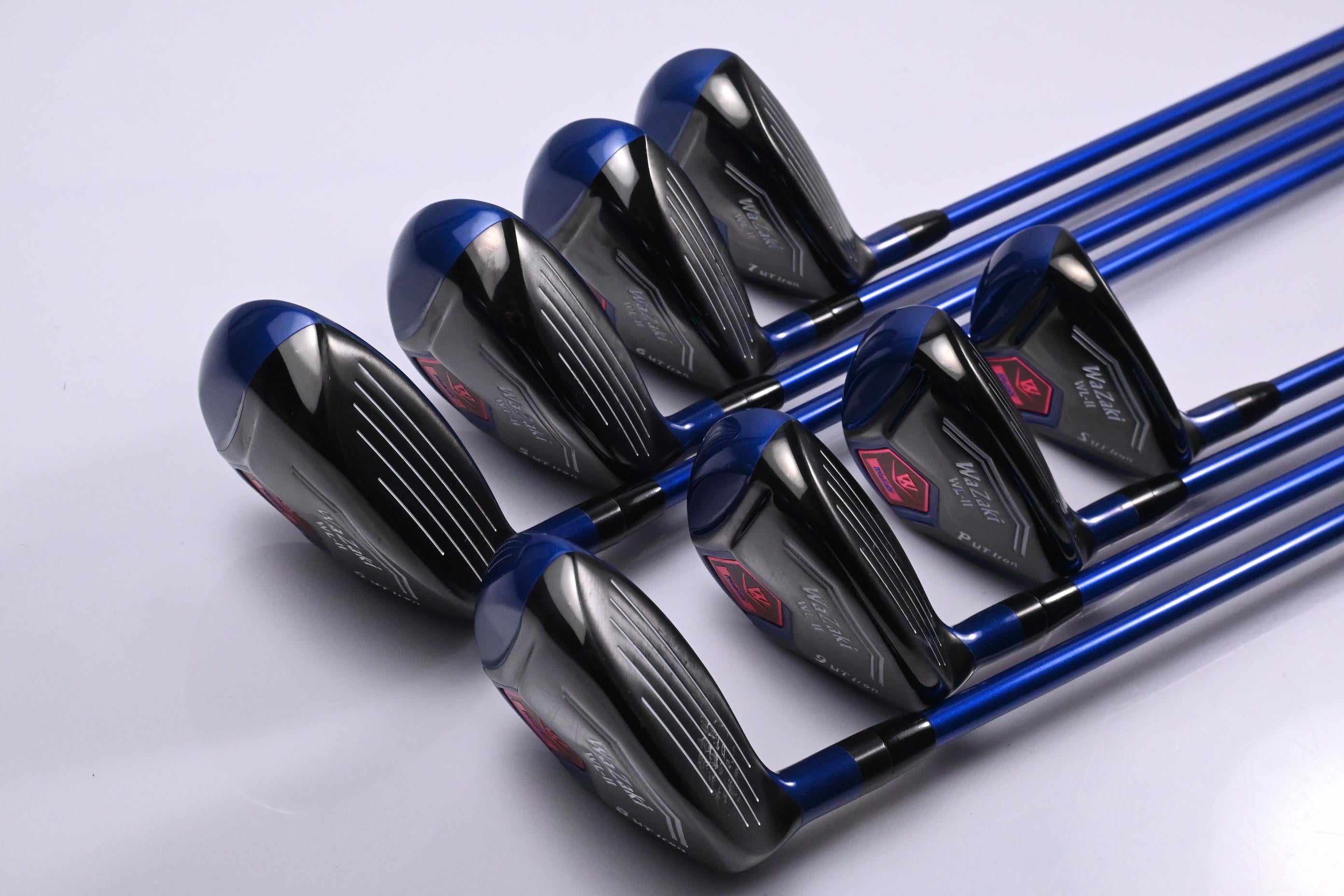 Wazaki WL-II Irons / 4-PW+SW / Regular Flex Bushikadna 65 Shaft