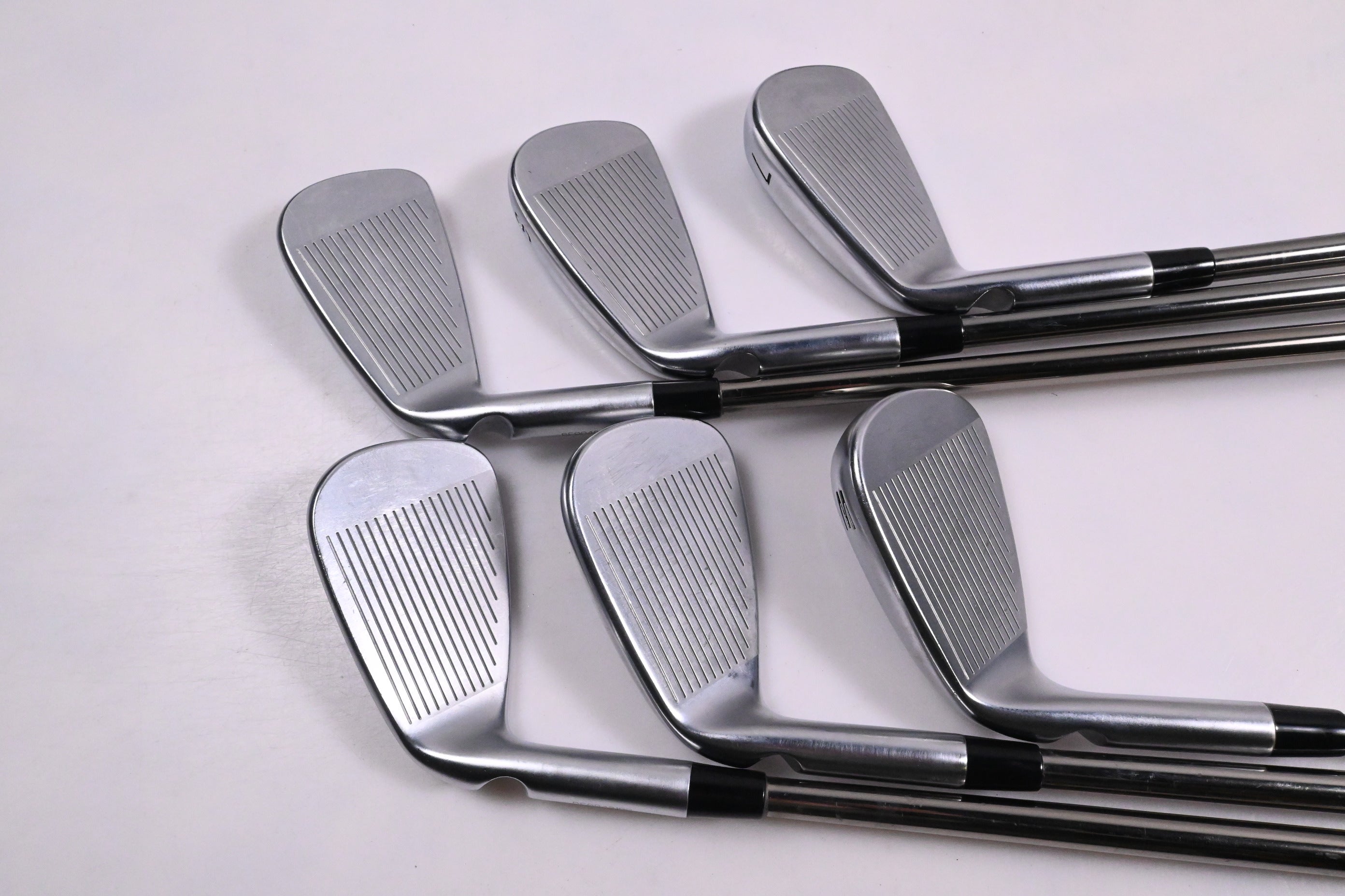 Ping i530 Irons / 5-PW / Orange Dot / Stiff Flex UST Mamiya Recoil 110 Shafts