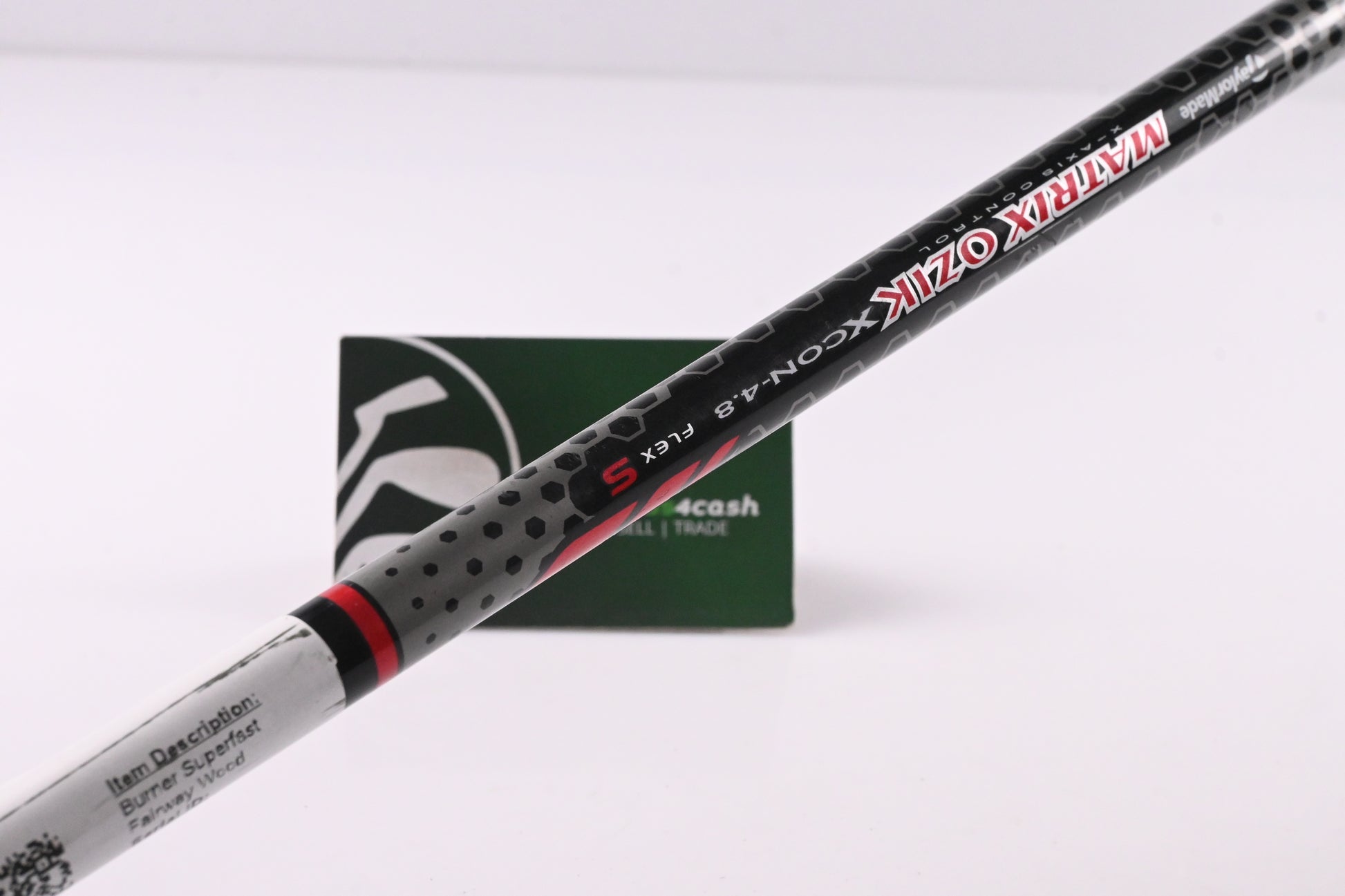 Taylormade Burner Superfast #3 Wood / 15 Degree / Stiff Flex Matrik Ozik Xcon