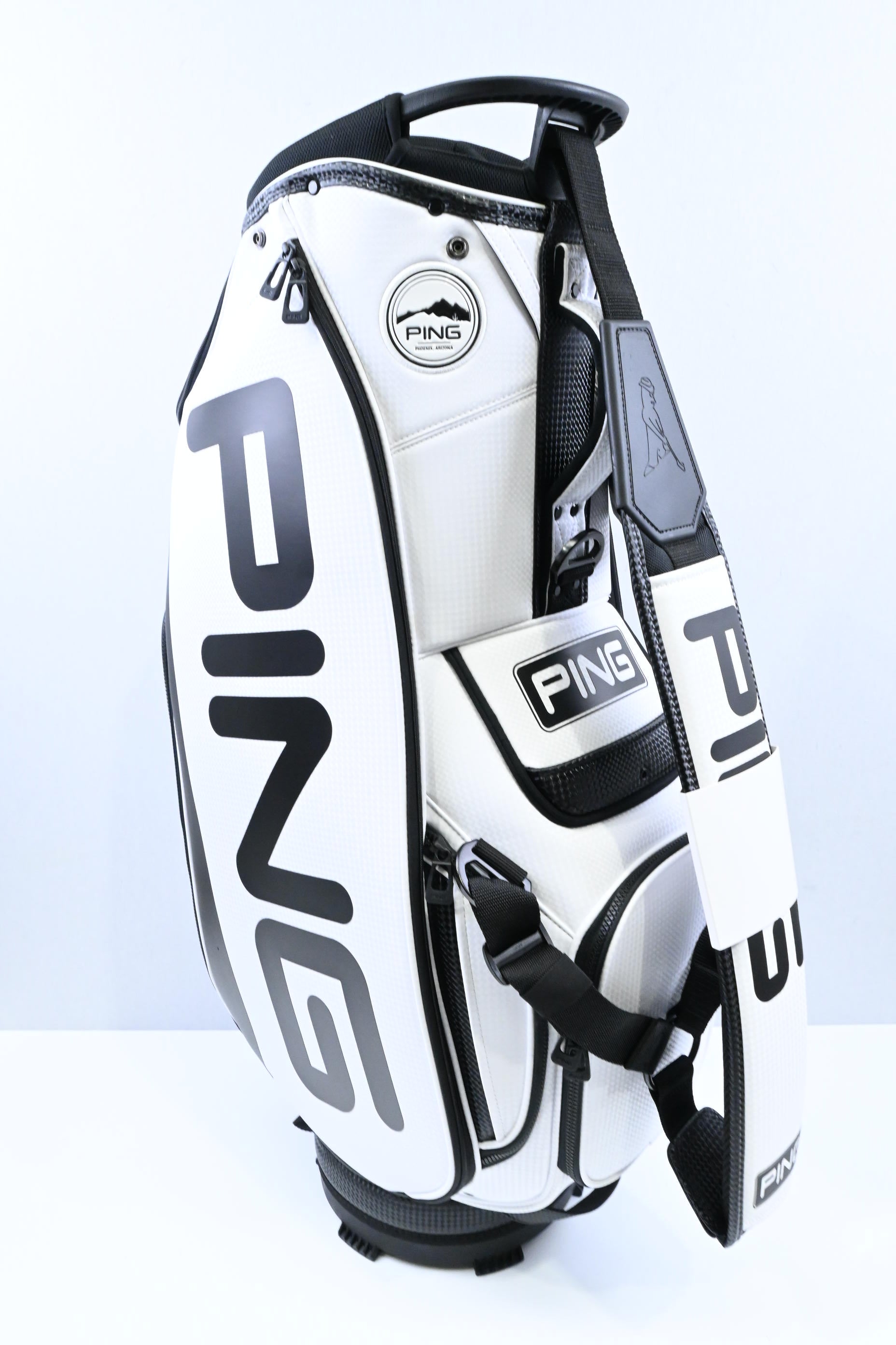 Ping Tour Staff Tour Bag / 6-Way / White, Black