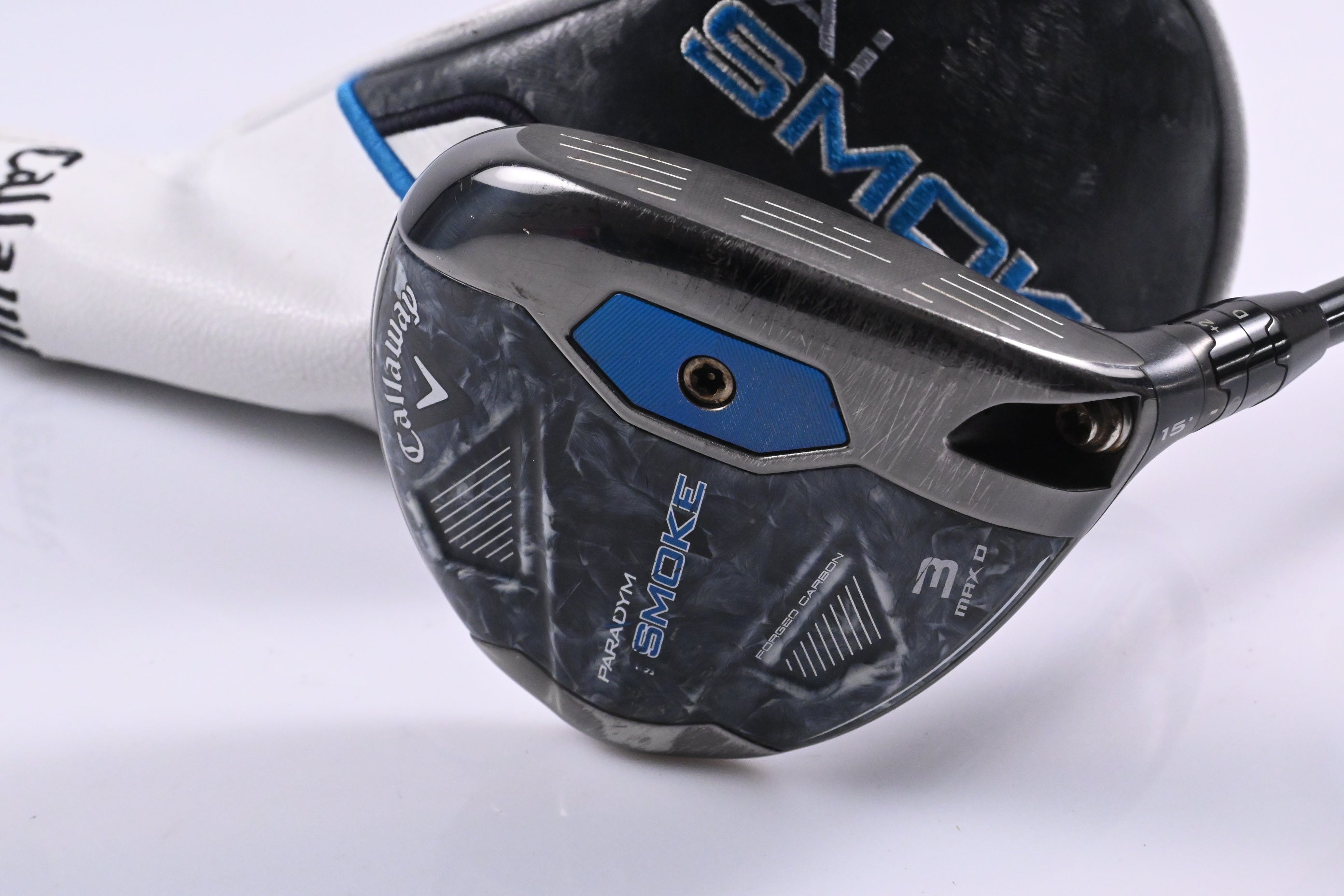 Callaway Paradym Ai Smoke Max D #3 Wood / 15 Degree / Stiff Flex Kai'li Blue 70