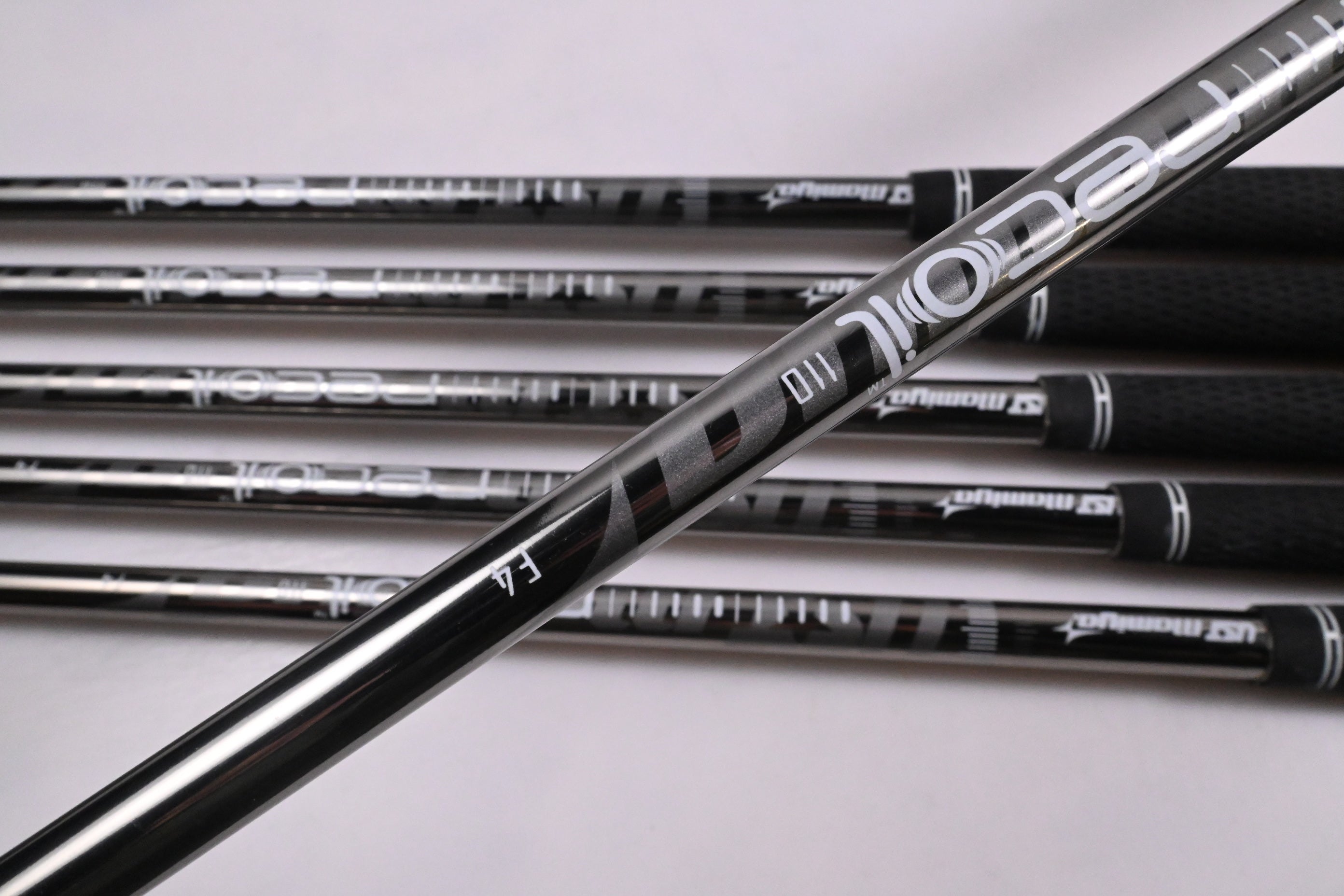 Ping i530 Irons / 5-PW / Orange Dot / Stiff Flex UST Mamiya Recoil 110 Shafts