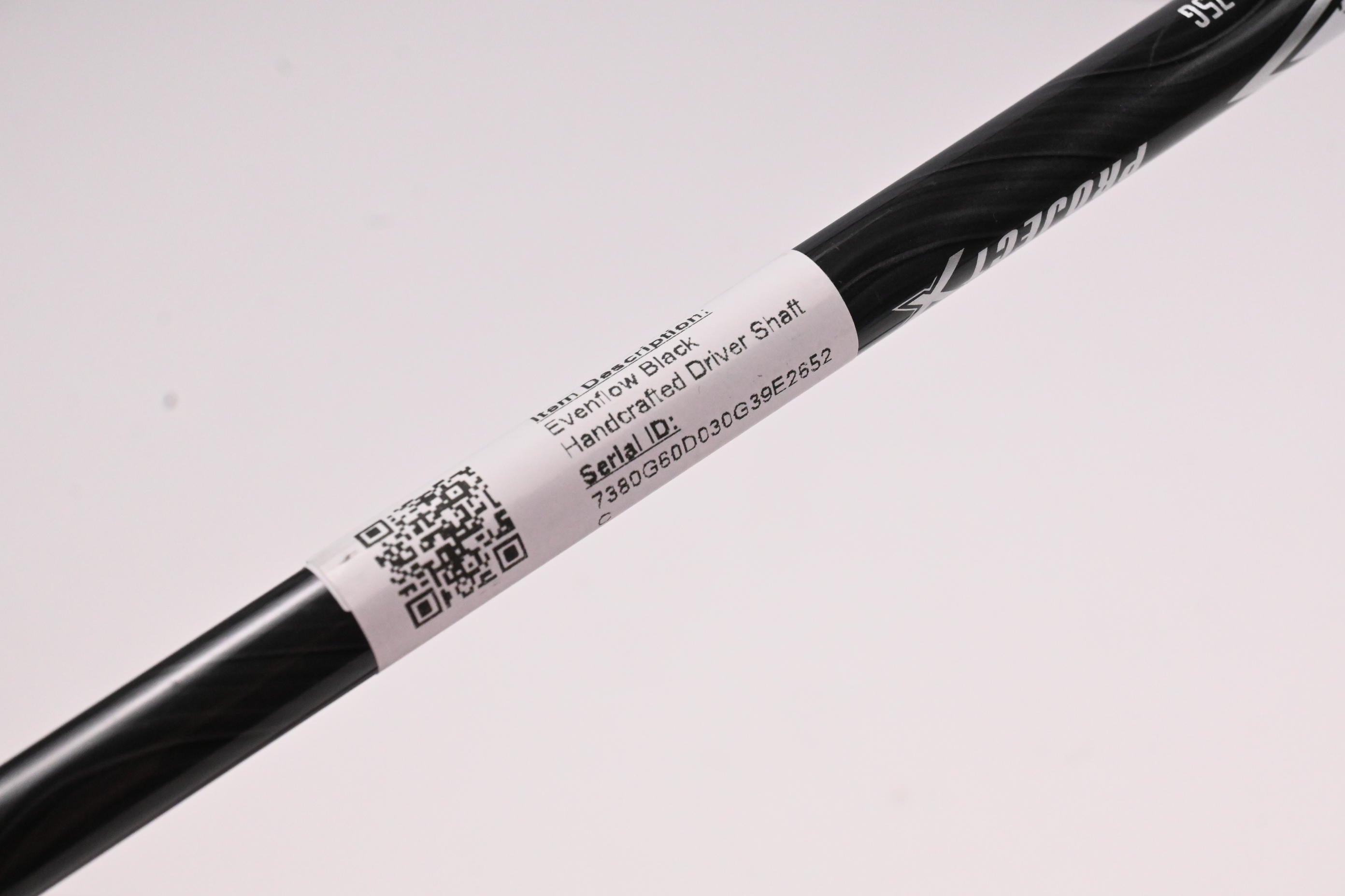 Evenflow Black 75 Handcrafted Driver Shaft / X-Flex / Taylormade 2nd Gen