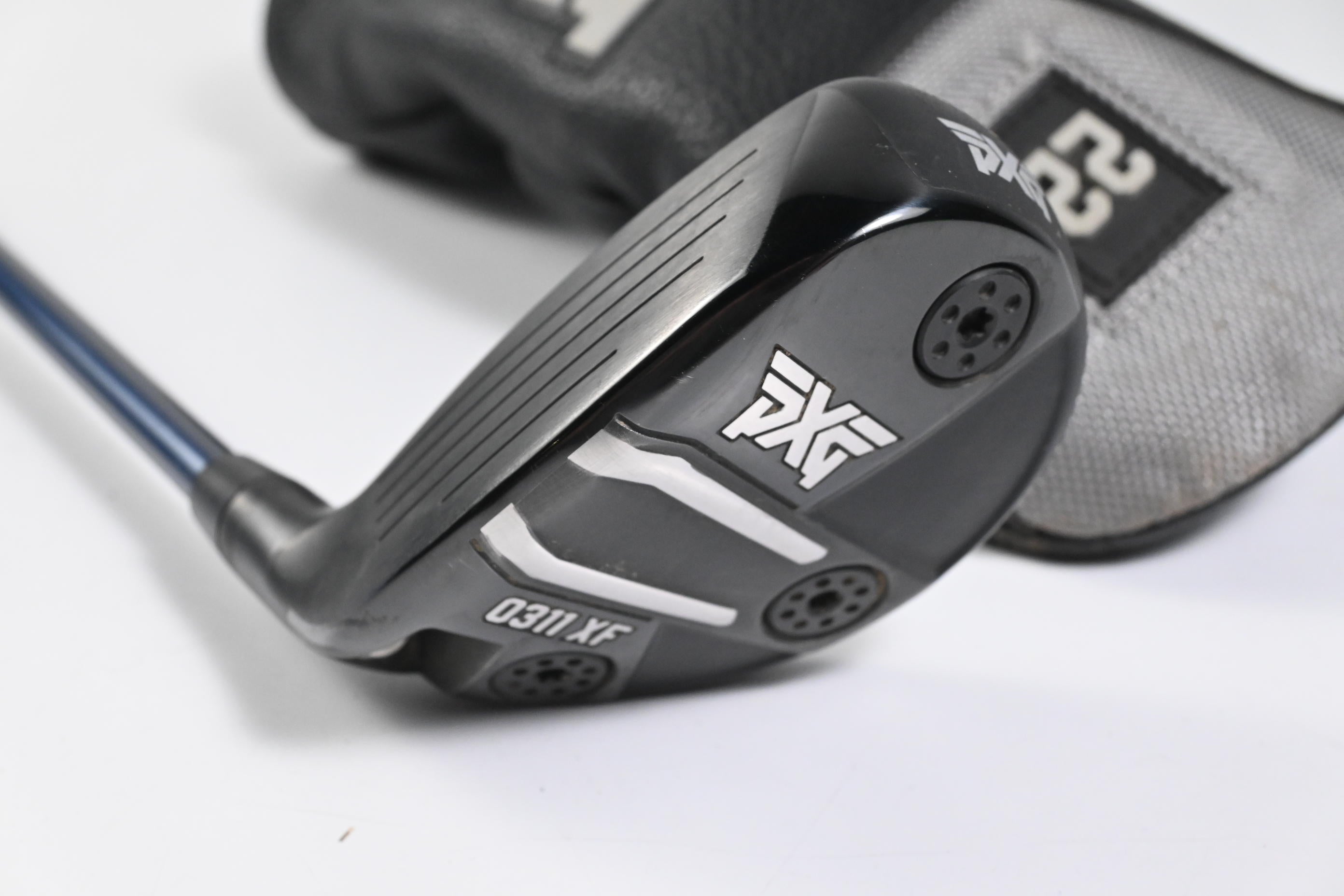 Left Hand PXG 0311 XF Gen5 #4 Hybrid / 22 Degree / Stiff Flex Denali Blue 80