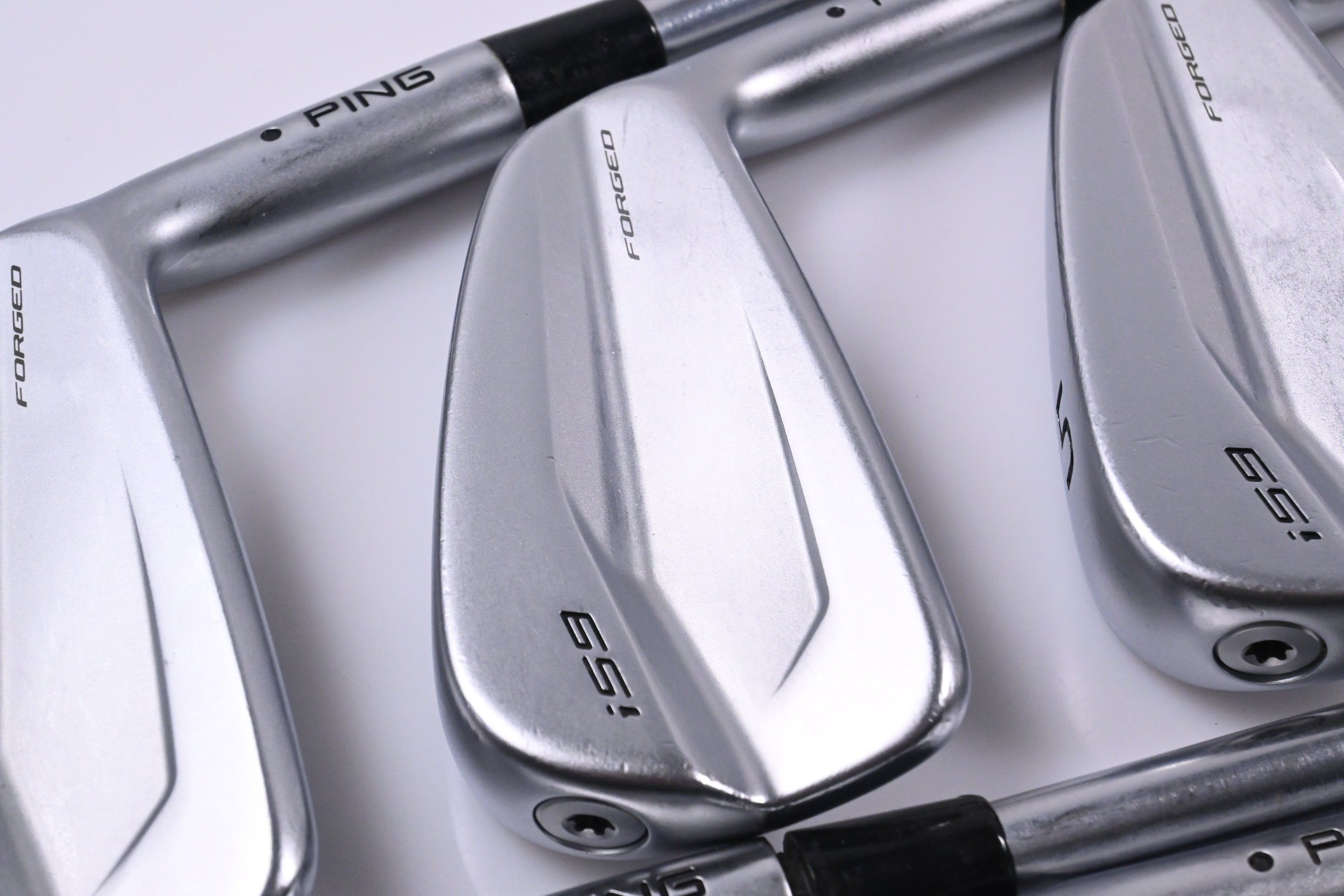 Ping i59 Irons / 3-PW / Black Dot / X-Flex Project X L5 125 Shafts