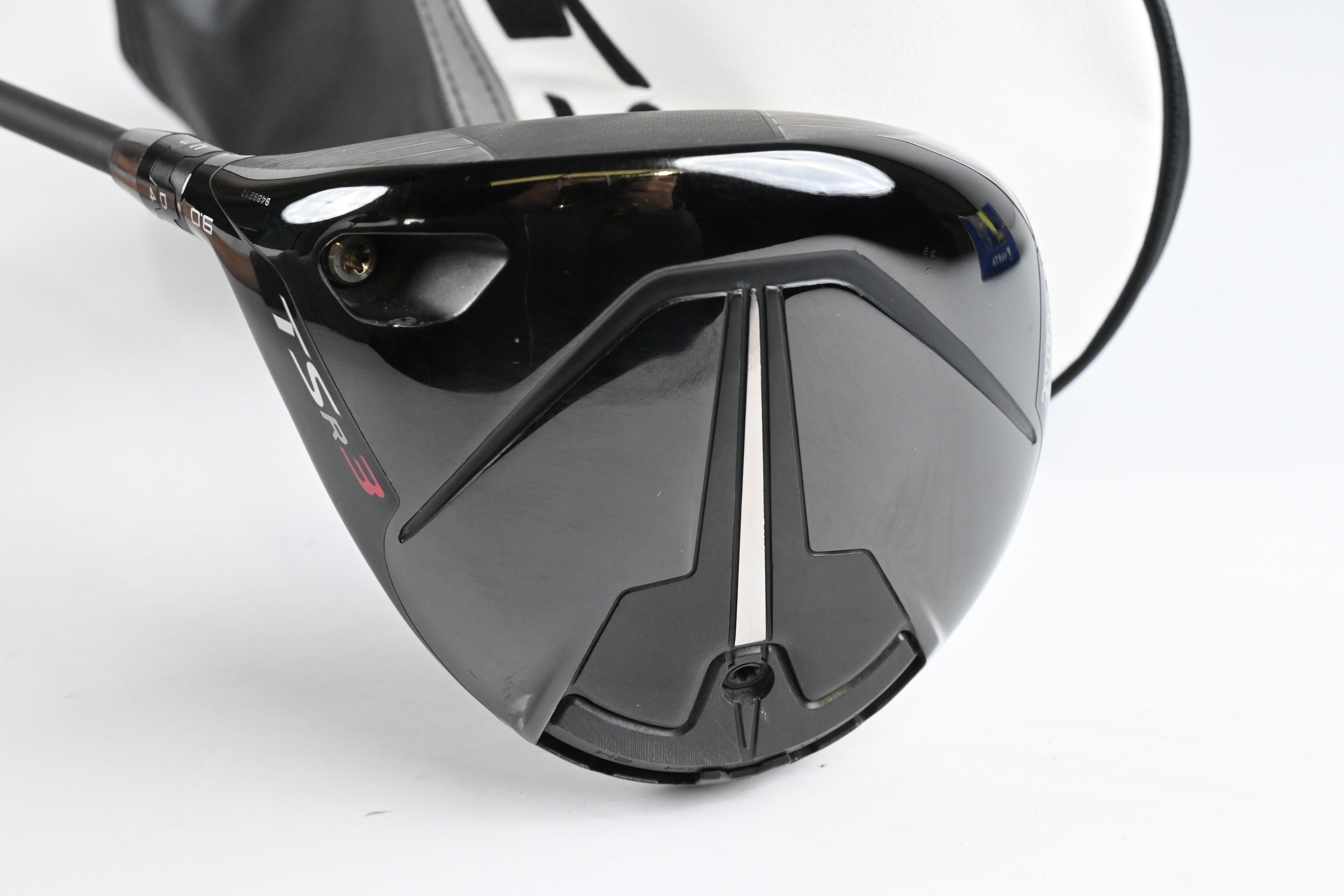Left Hand Titleist TSR3 Driver / 9 Degree / Regular Flex Kai'li Red Dark Waves