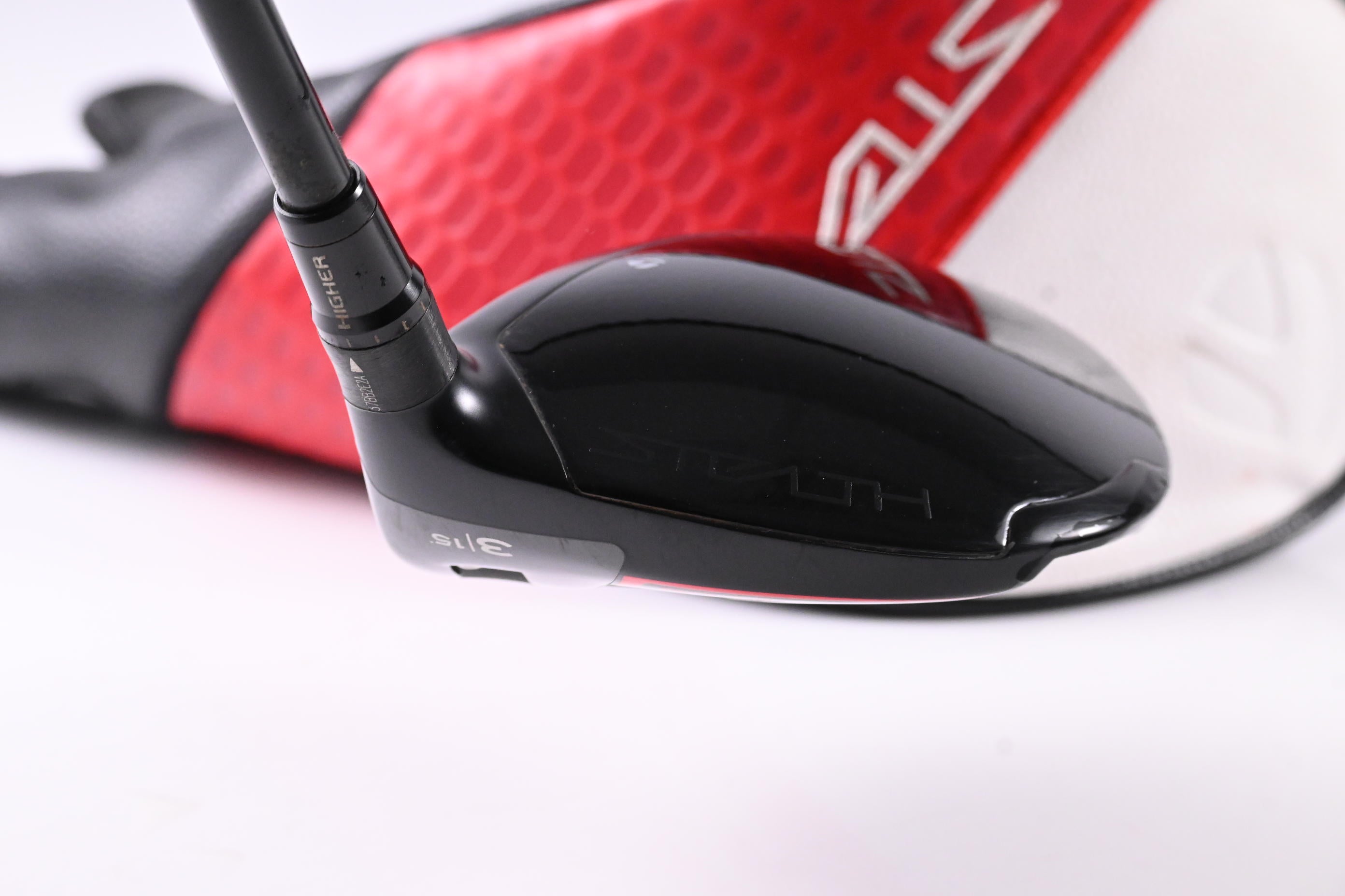 Taylormade Stealth 2 Plus #3 Wood / 15 Degree / Stiff Flex Kai'li Red 75 Shaft