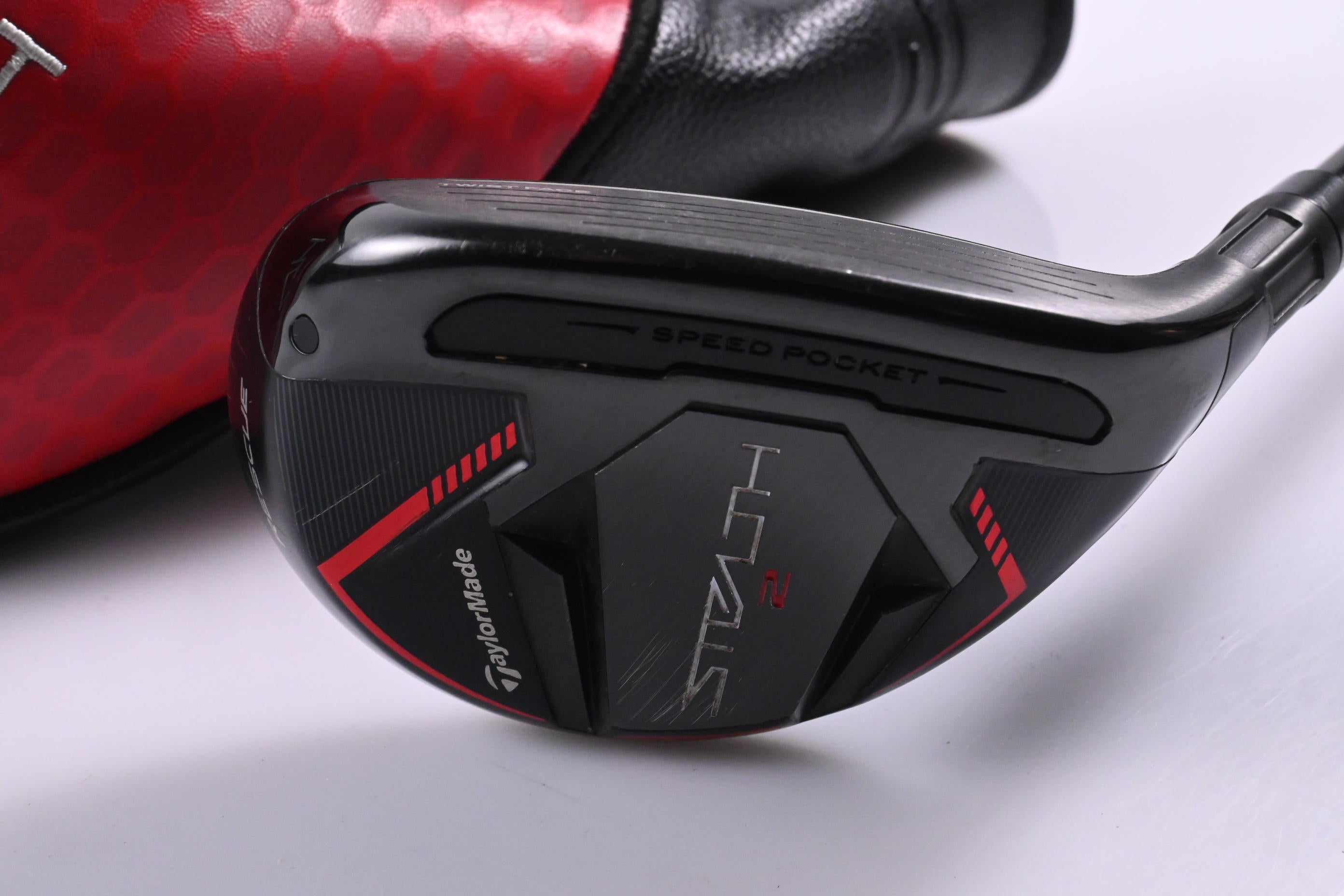 Taylormade Stealth 2 #3 Hybrid / 19 Degree / Stiff Flex Ventus TR Red 7 Shaft