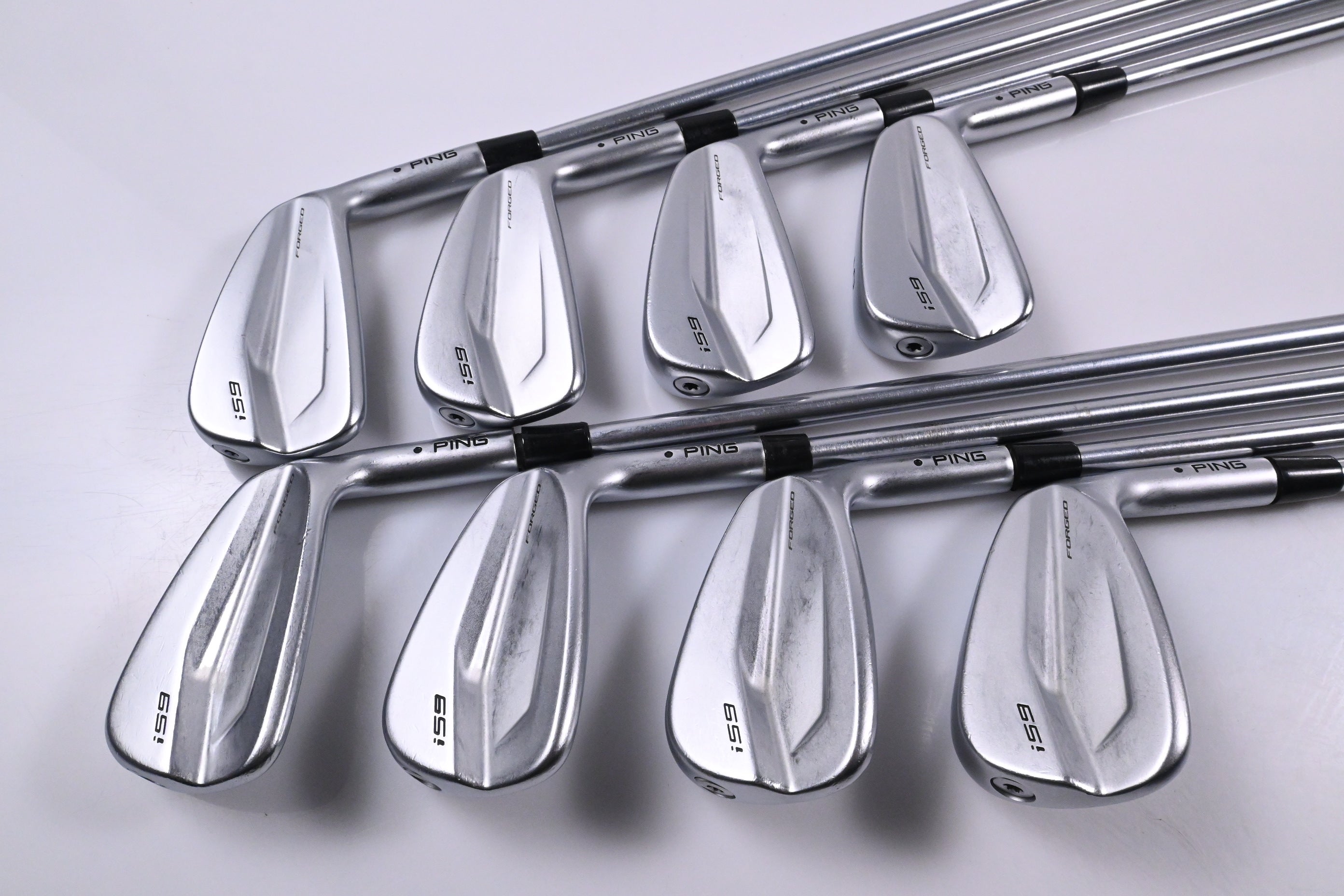 Ping i59 Irons / 3-PW / Black Dot / X-Flex Project X L5 125 Shafts