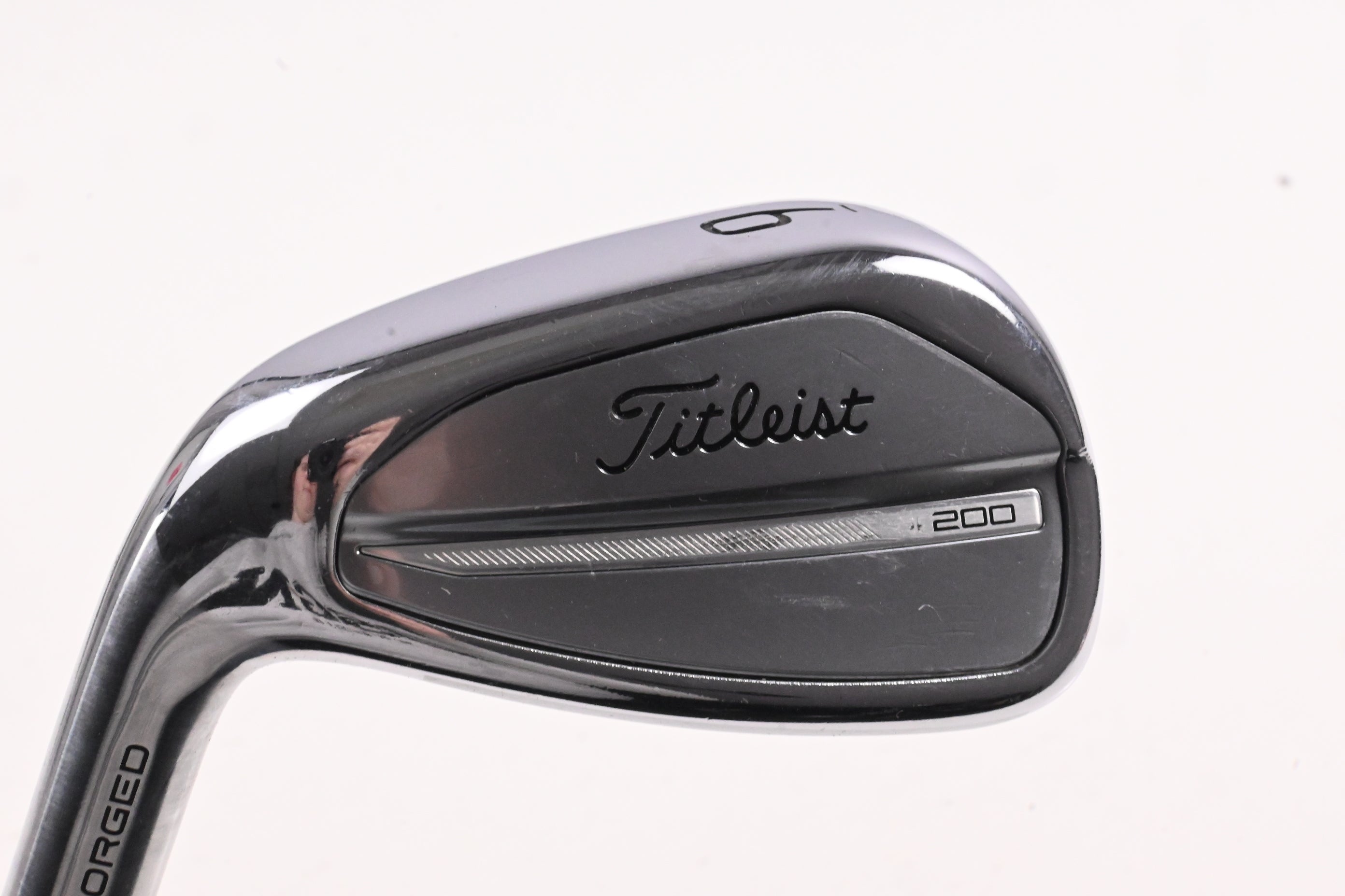 Left Hand Titleist T200 2023 #9 Iron / Stiff Flex AMT Black S300 Shaft