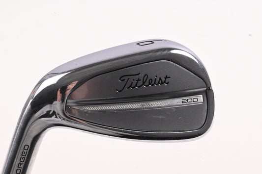 Left Hand Titleist T200 2023 #9 Iron / Stiff Flex AMT Black S300 Shaft