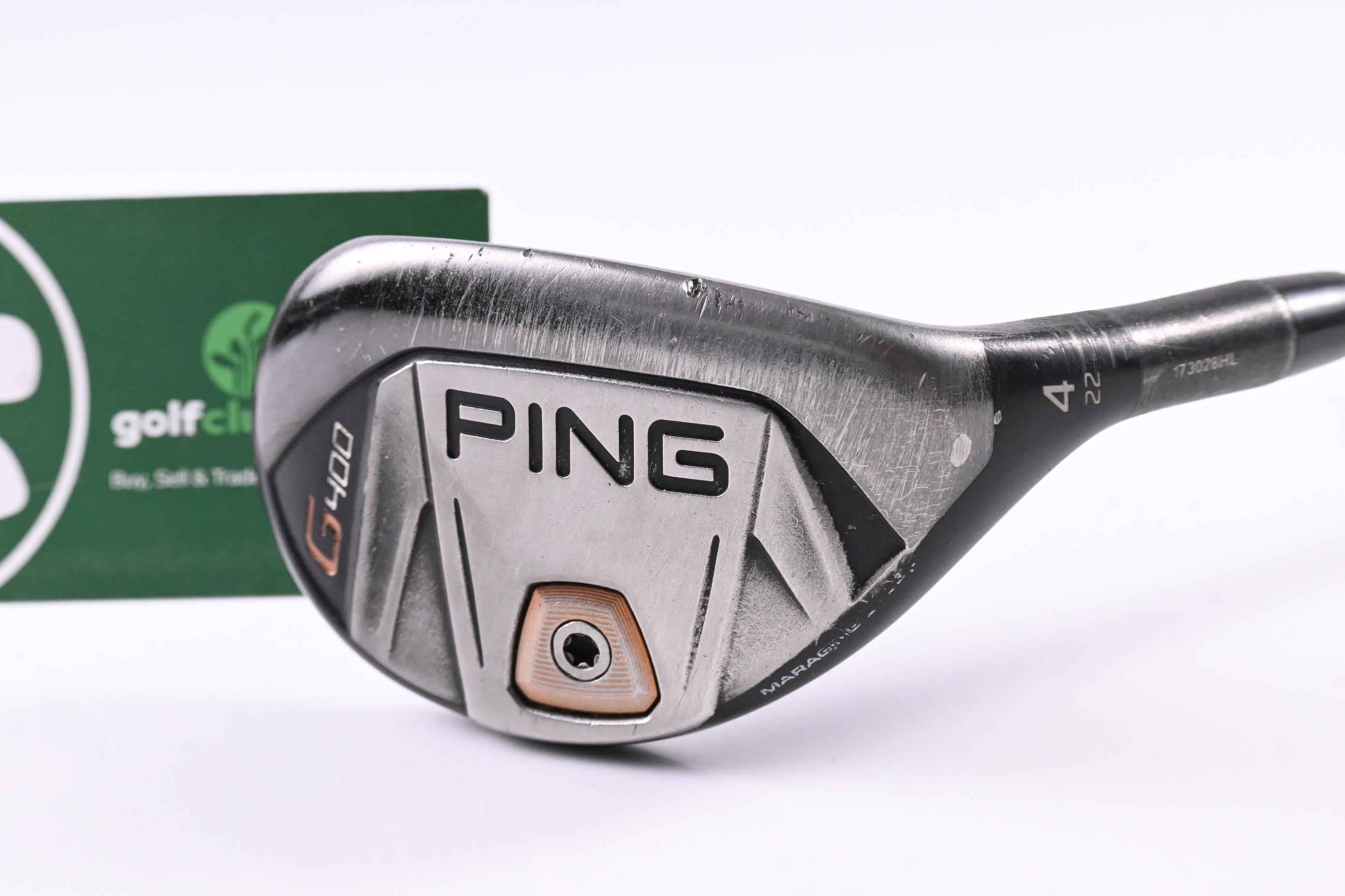 Ping G400 #4 Hybrid / 22 Degree / Senior Flex Ping Alta CB 70 Shaft