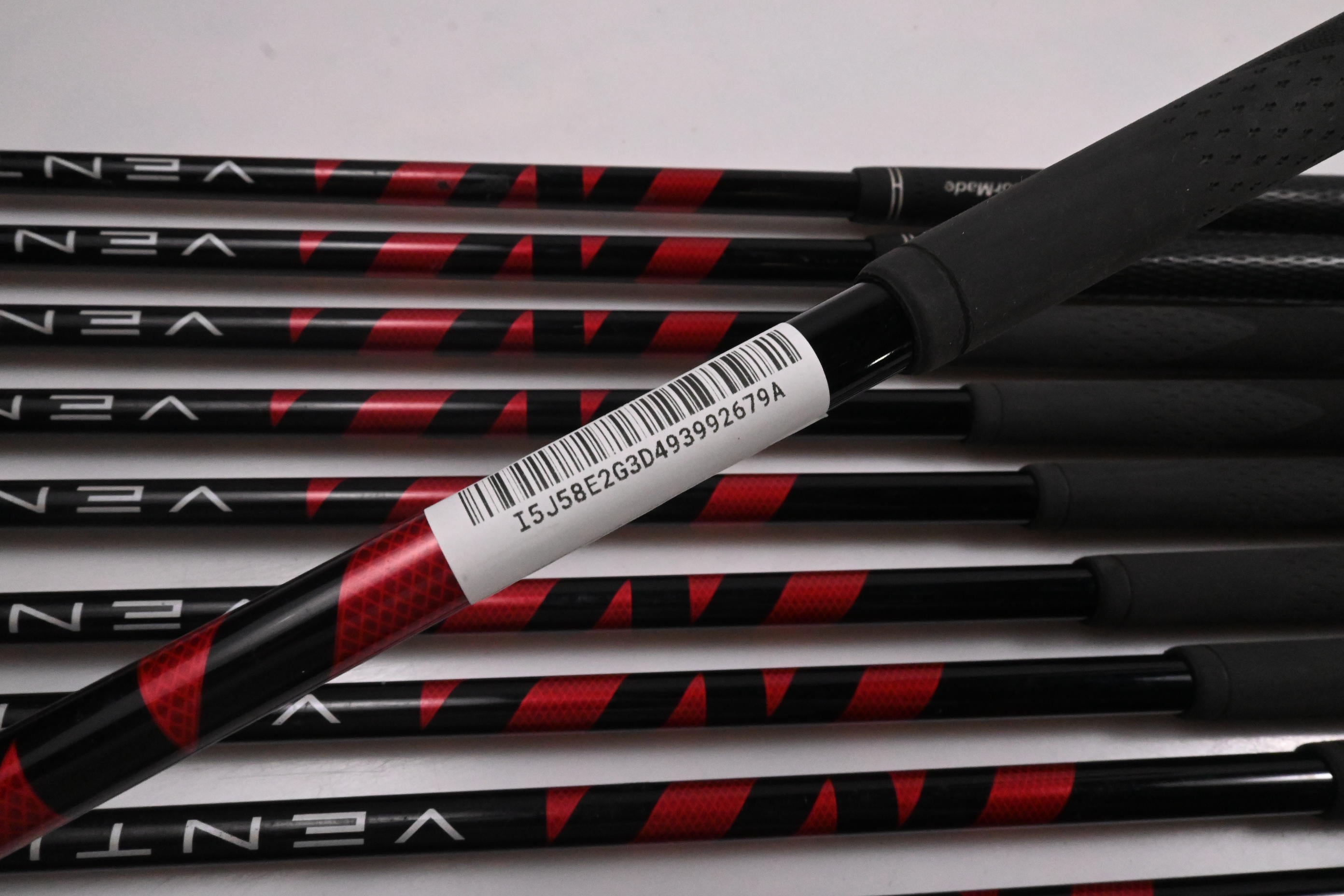 Taylormade Stealth Irons / 4-PW+GW+SW+LW / Regular Flex Ventus Red 6 Shafts