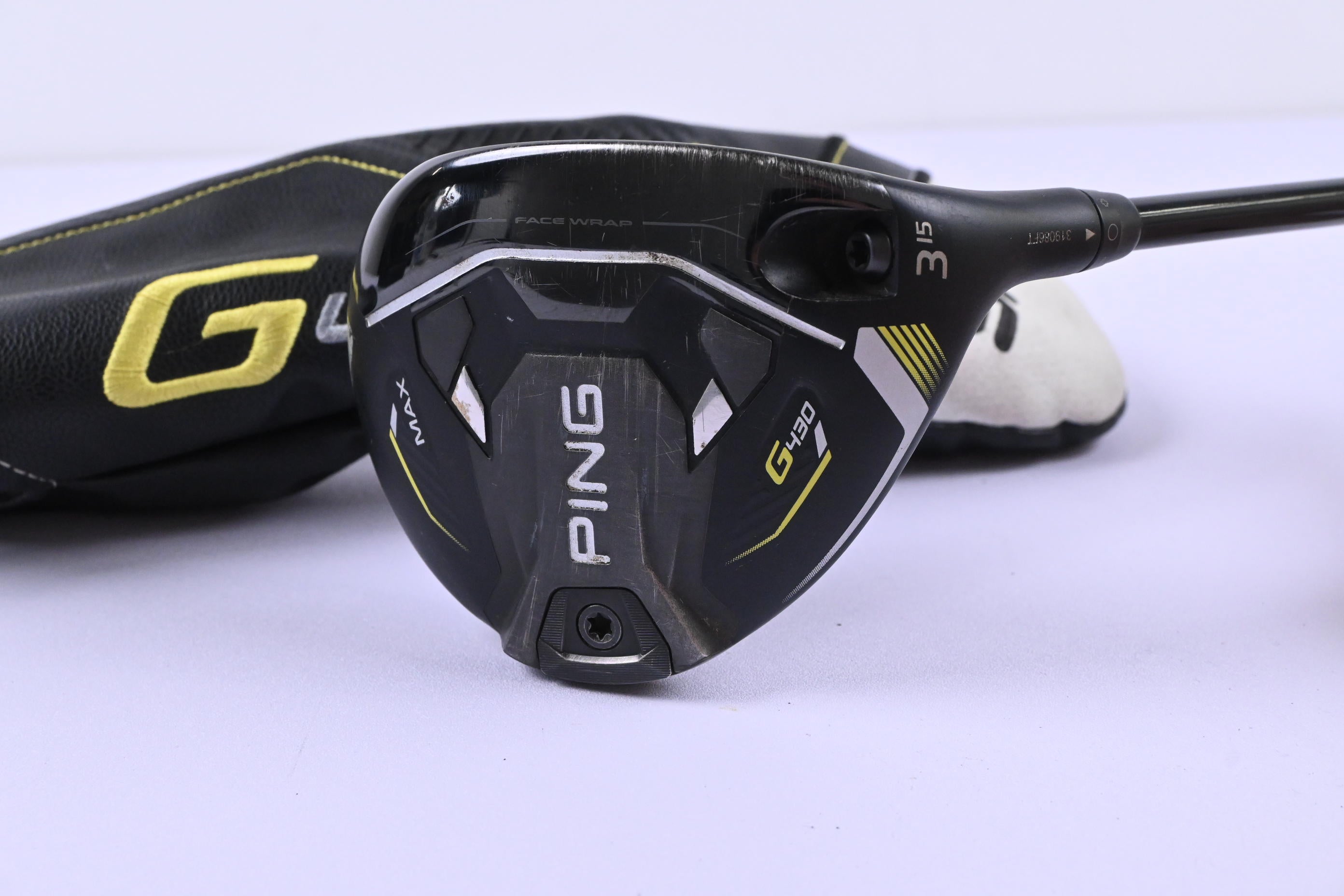 Ping G430 Max #3 Wood / 15 Degree / Stiff Flex HZRDUS Smoke Red RDX 70 Shaft