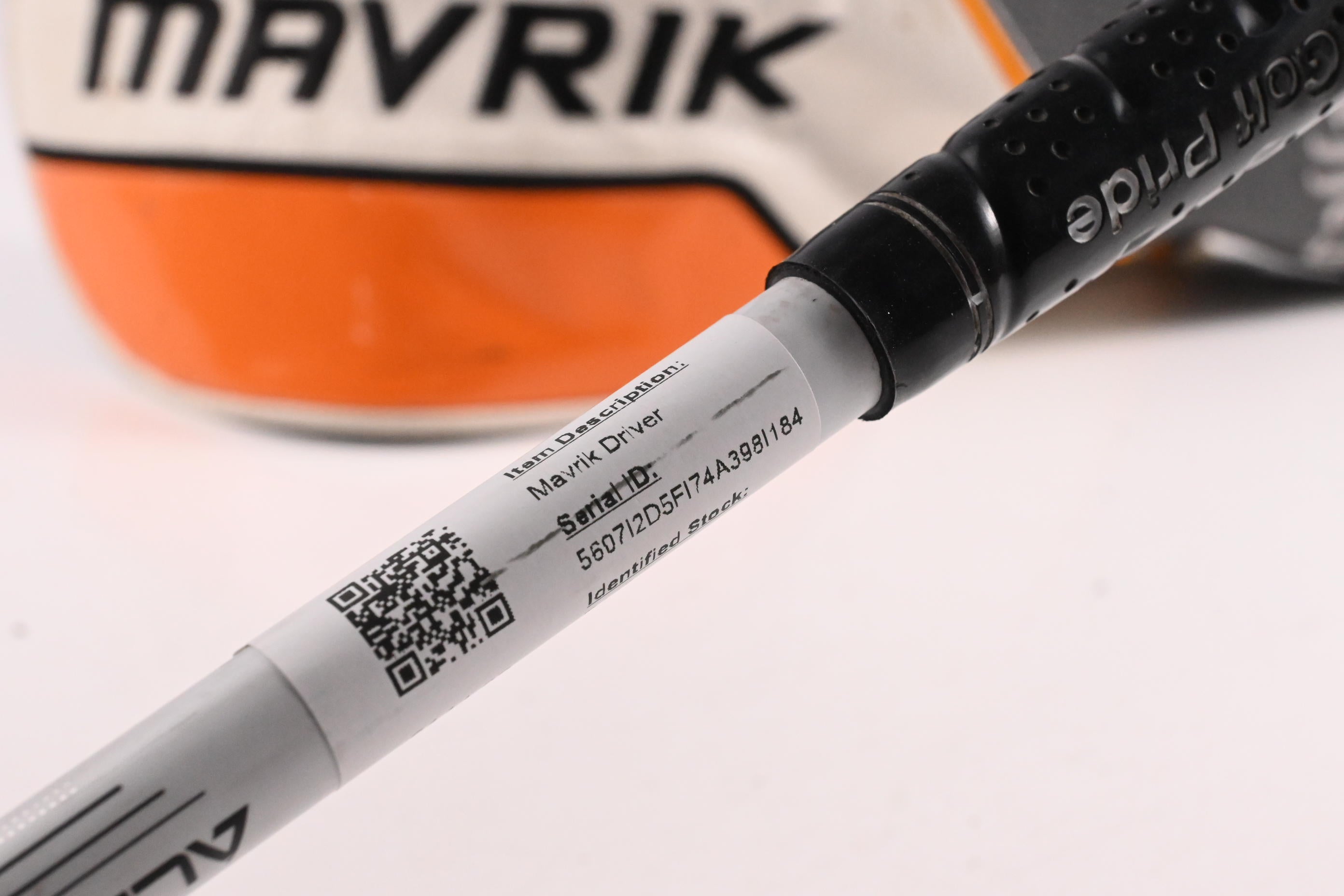Callaway Mavrik Driver / 9 Degree / Stiff Flex Aldila Rogue White 70 Shaft