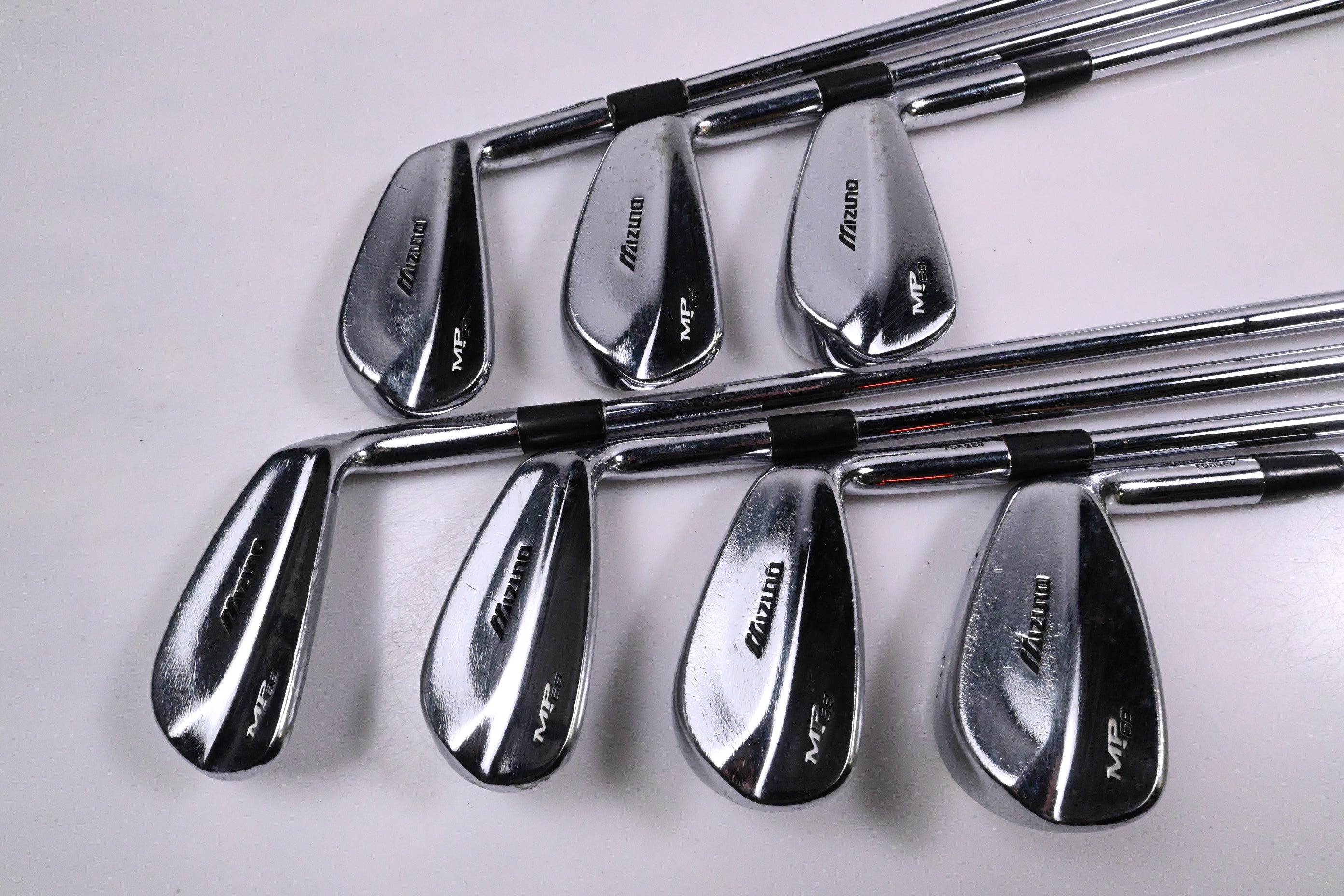 Mizuno MP-68 Irons / 4-PW / Stiff Flex Dynamic Gold S300 Shafts