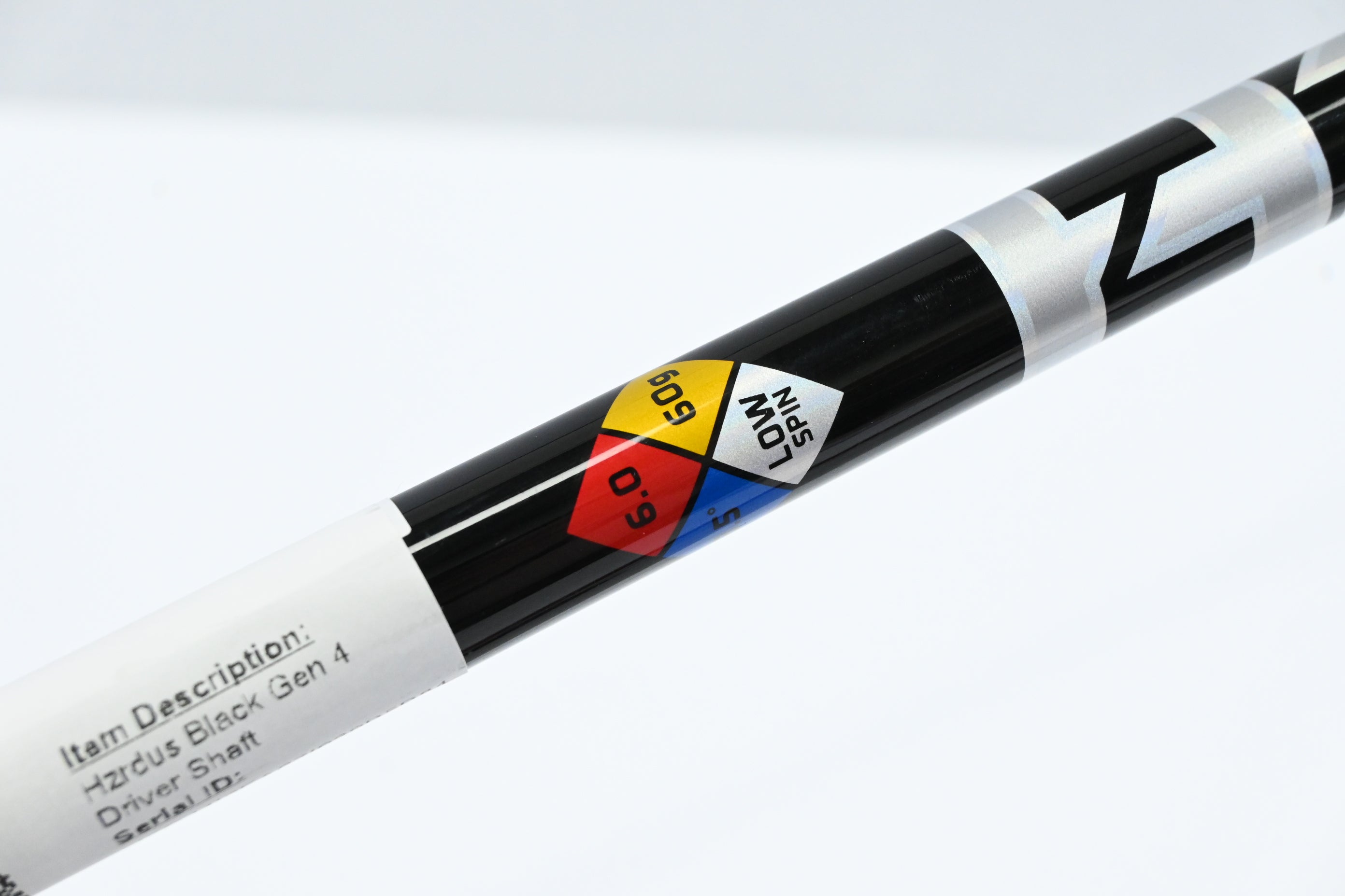 Project X HZRDUS Gen4 Black 60 Driver Shaft / Stiff Flex / Taylormade 2nd Gen