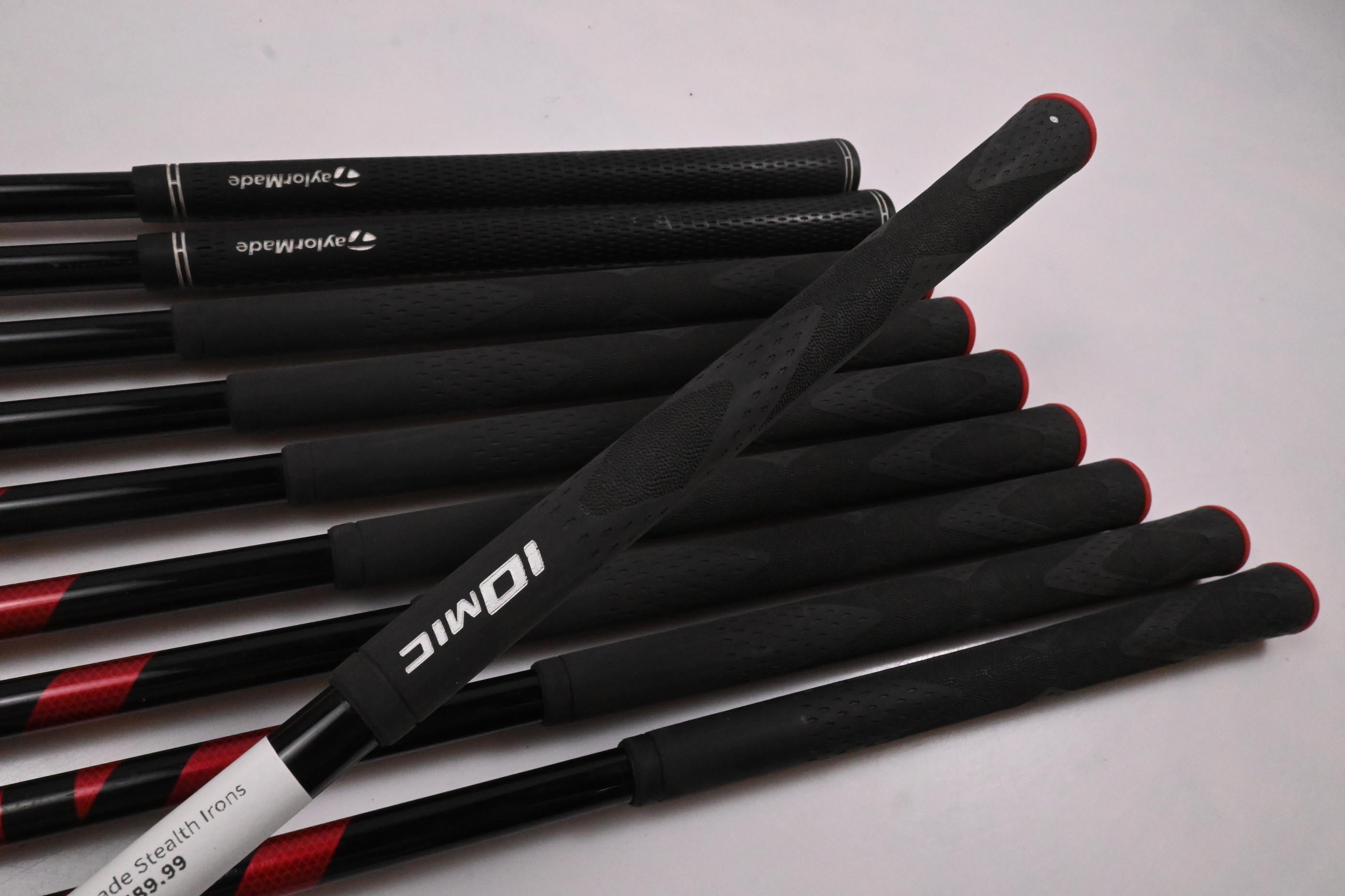 Taylormade Stealth Irons / 4-PW+GW+SW+LW / Regular Flex Ventus Red 6 Shafts
