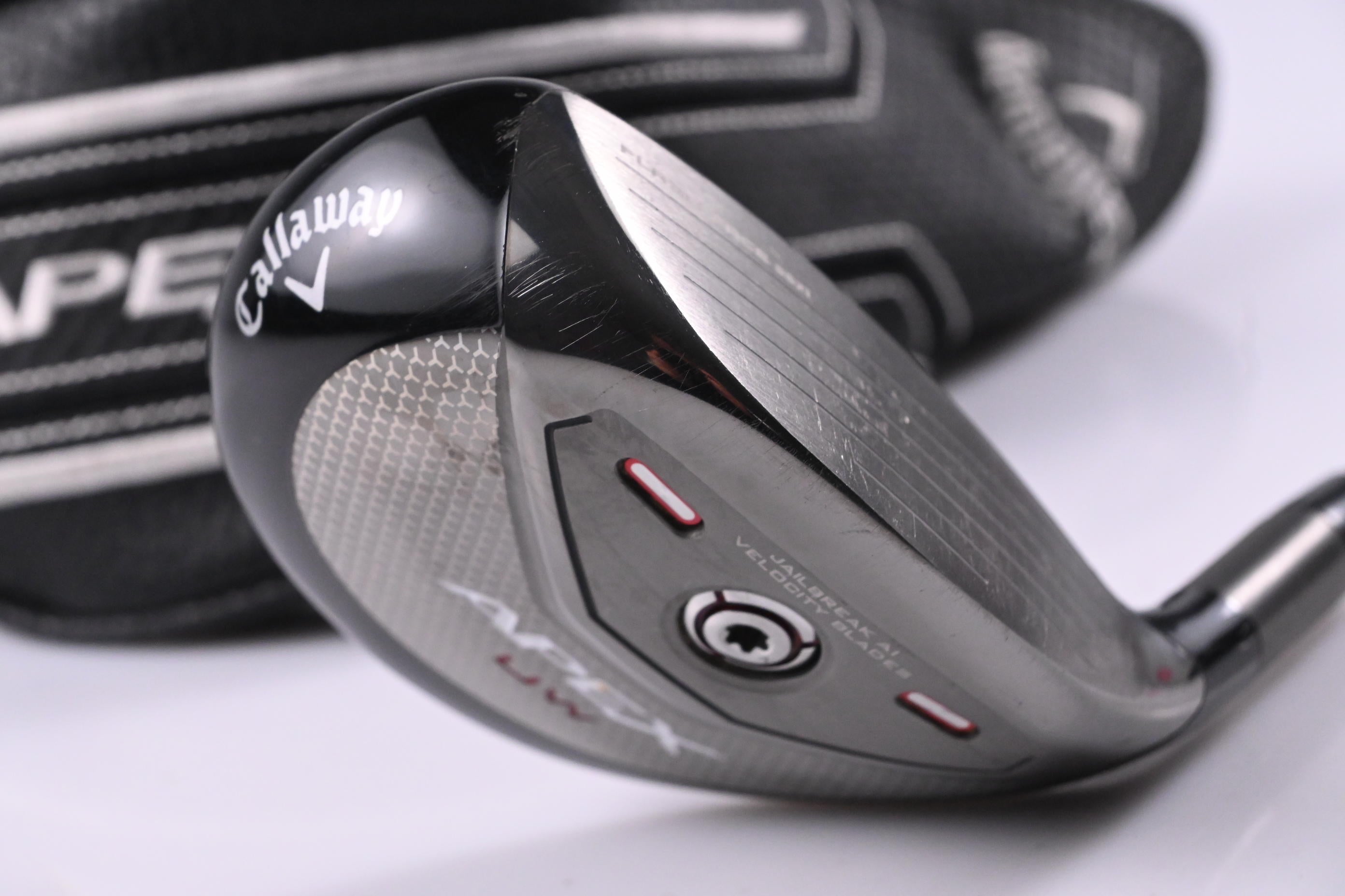 Callaway Apex UW #4 Hybrid / 21 Degree / Stiff Flex HZRDUS RDX Smoke Black 70
