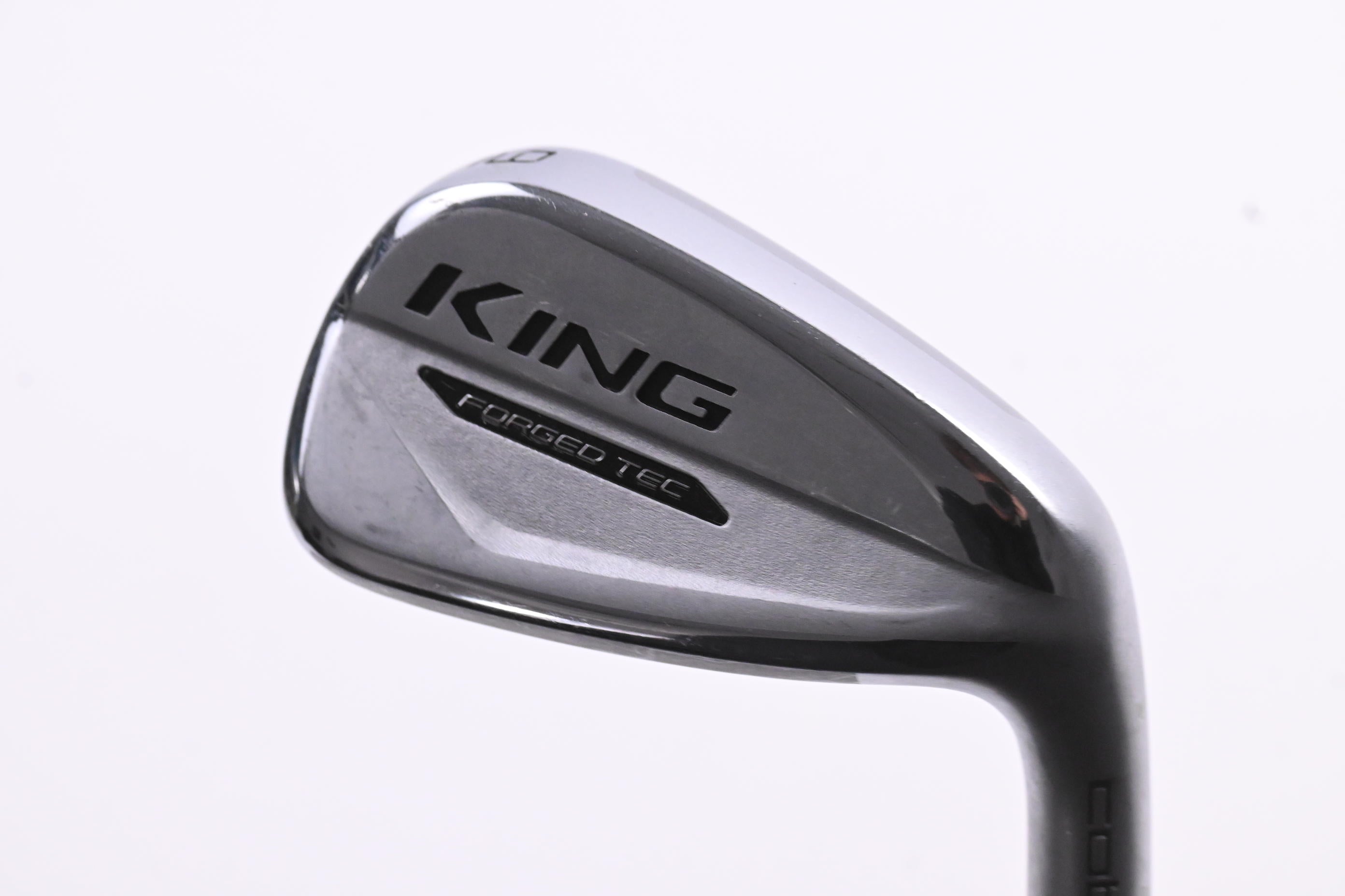 Cobra King Forged Tec 2020 #9 Iron / Stiff Flex KBS $-Taper Lite Shaft