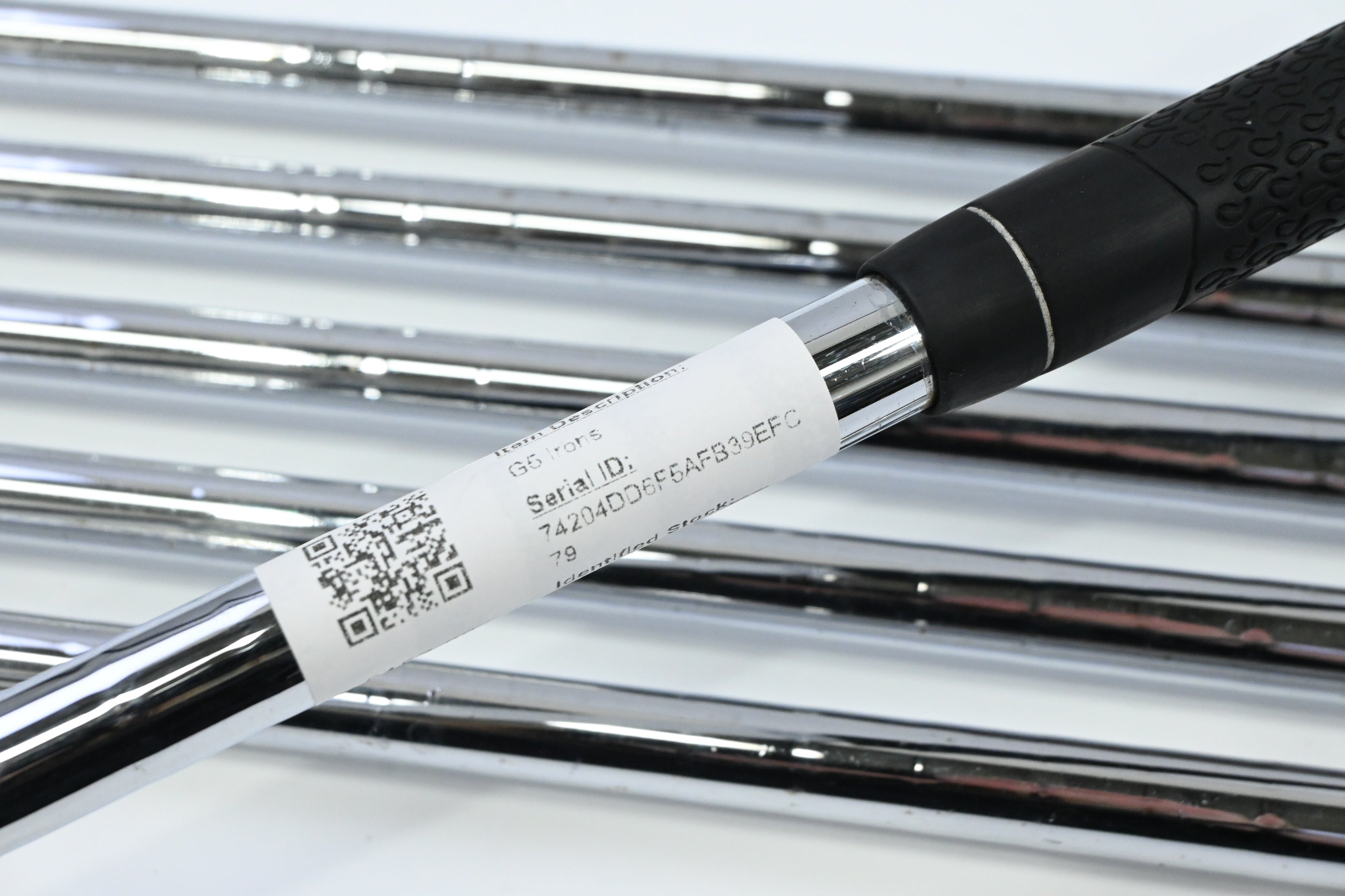Ping G5 Irons / 5-PW / Black Dot / Regular Flex Steel Shafts