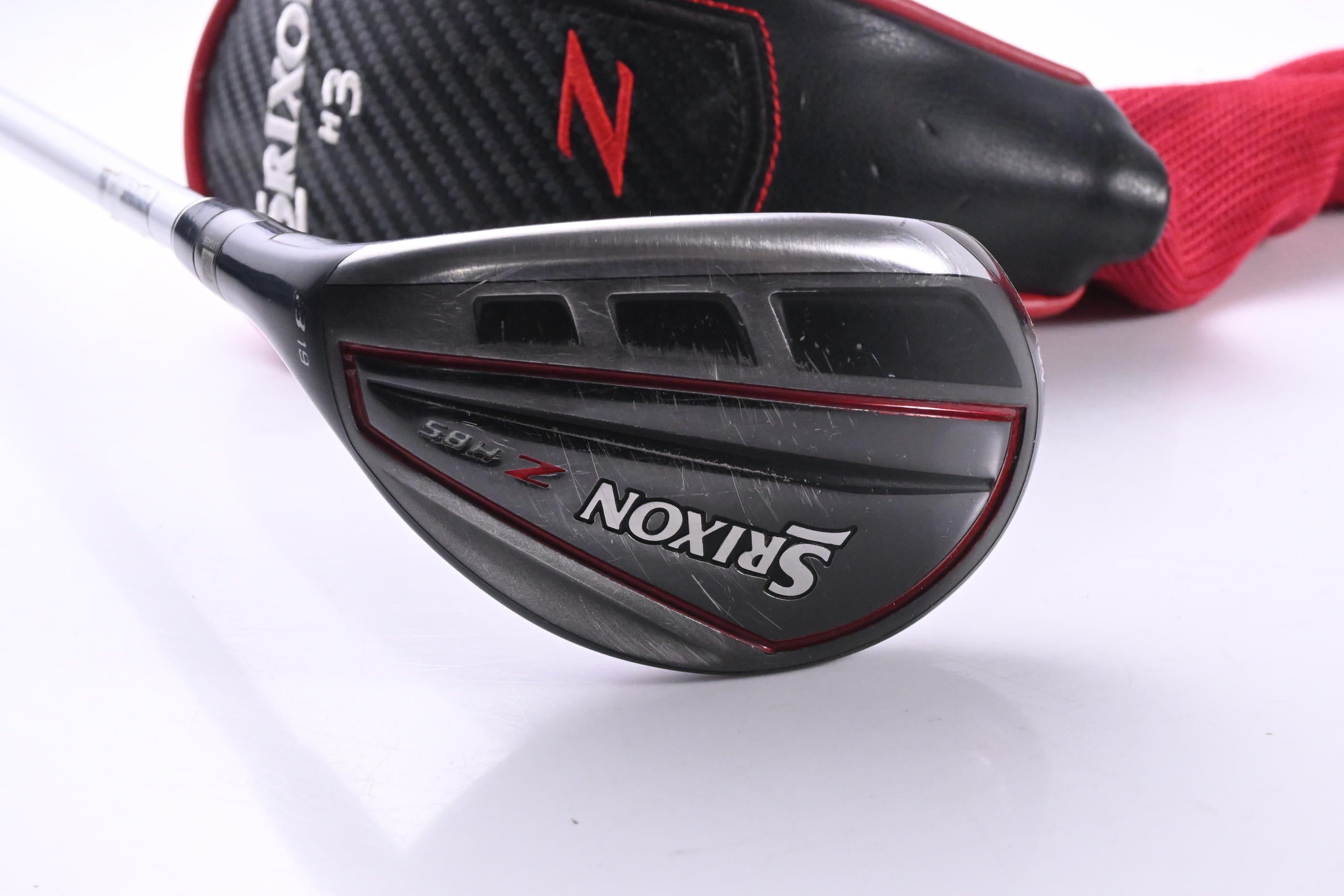 Left Hand Srixon Z-H85 #3 Hybrid / 19 Degree / Regular Flex Rogue Black 95 MSI