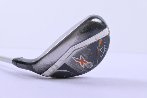 Left Hand Callaway X2 Hot #3 Hybrid / 19 Degree / Regular Flex Veylix Alpina 673