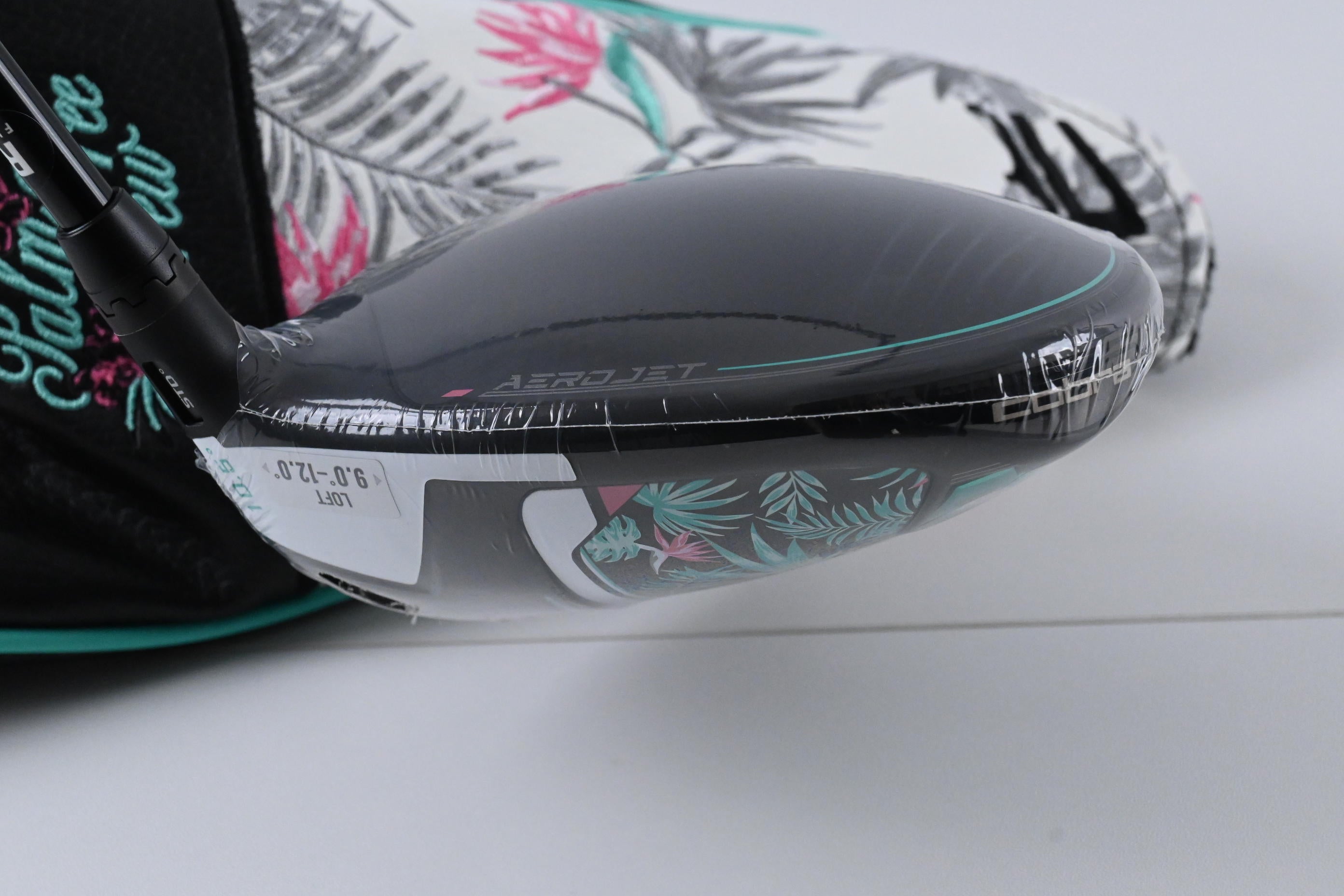 Cobra Aerojet Palm Tree Crew Driver / 10.5 Degree / Regular Flex Kai'li White