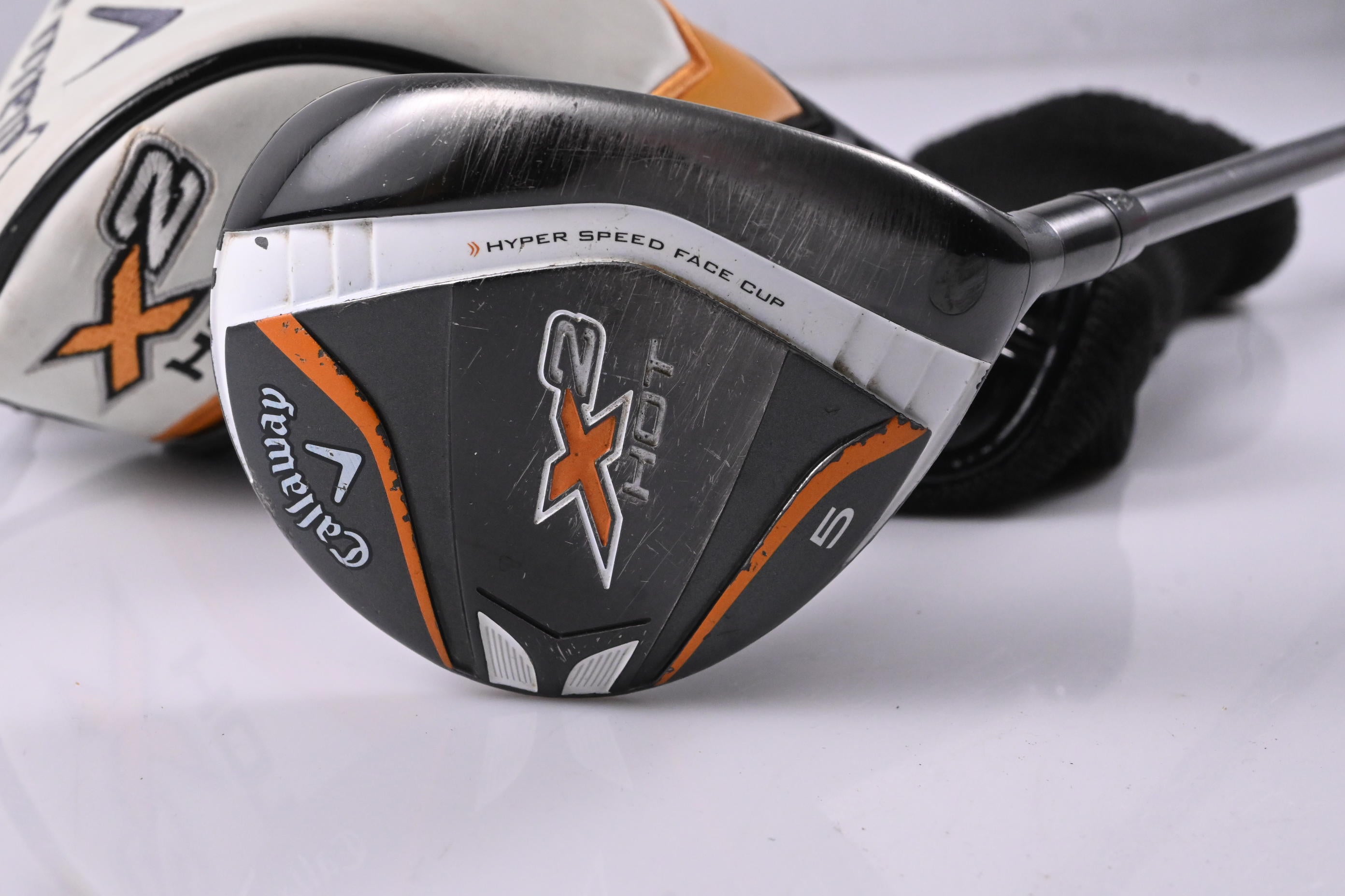 Callaway X2 Hot #5 Wood / 18 Degree / Regular Flex Aldila Rogue Tour Blue 60 Shaft