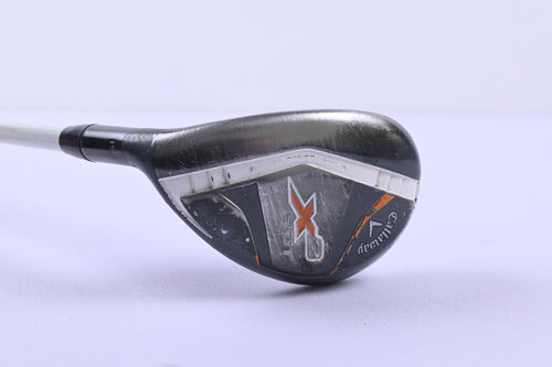 Left Hand Callaway X2 Hot #3 Hybrid / 19 Degree / Regular Flex Veylix Alpina 673