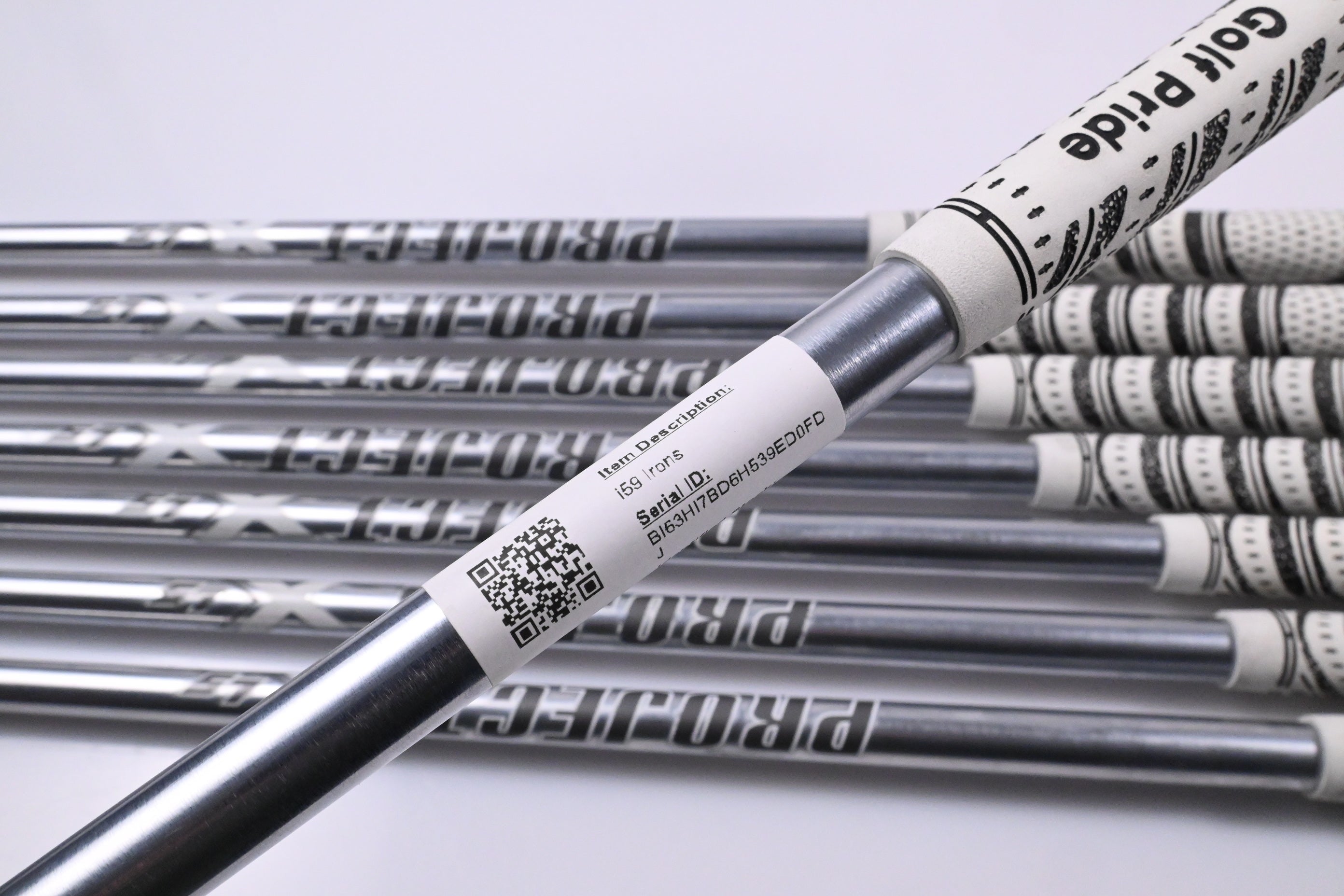 Ping i59 Irons / 3-PW / Black Dot / X-Flex Project X L5 125 Shafts