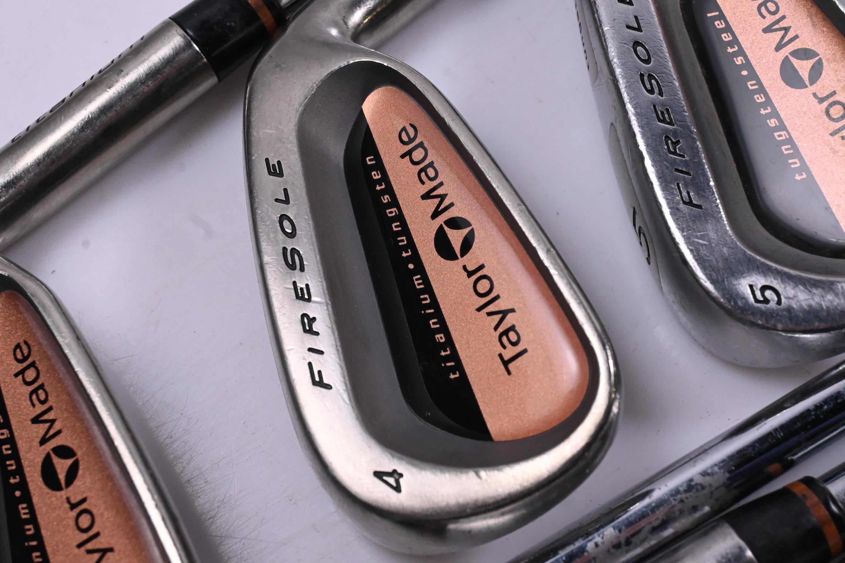 Taylormade Firesole Irons / 3-PW+SW / Stiff Flex Taylormade 90 Shafts